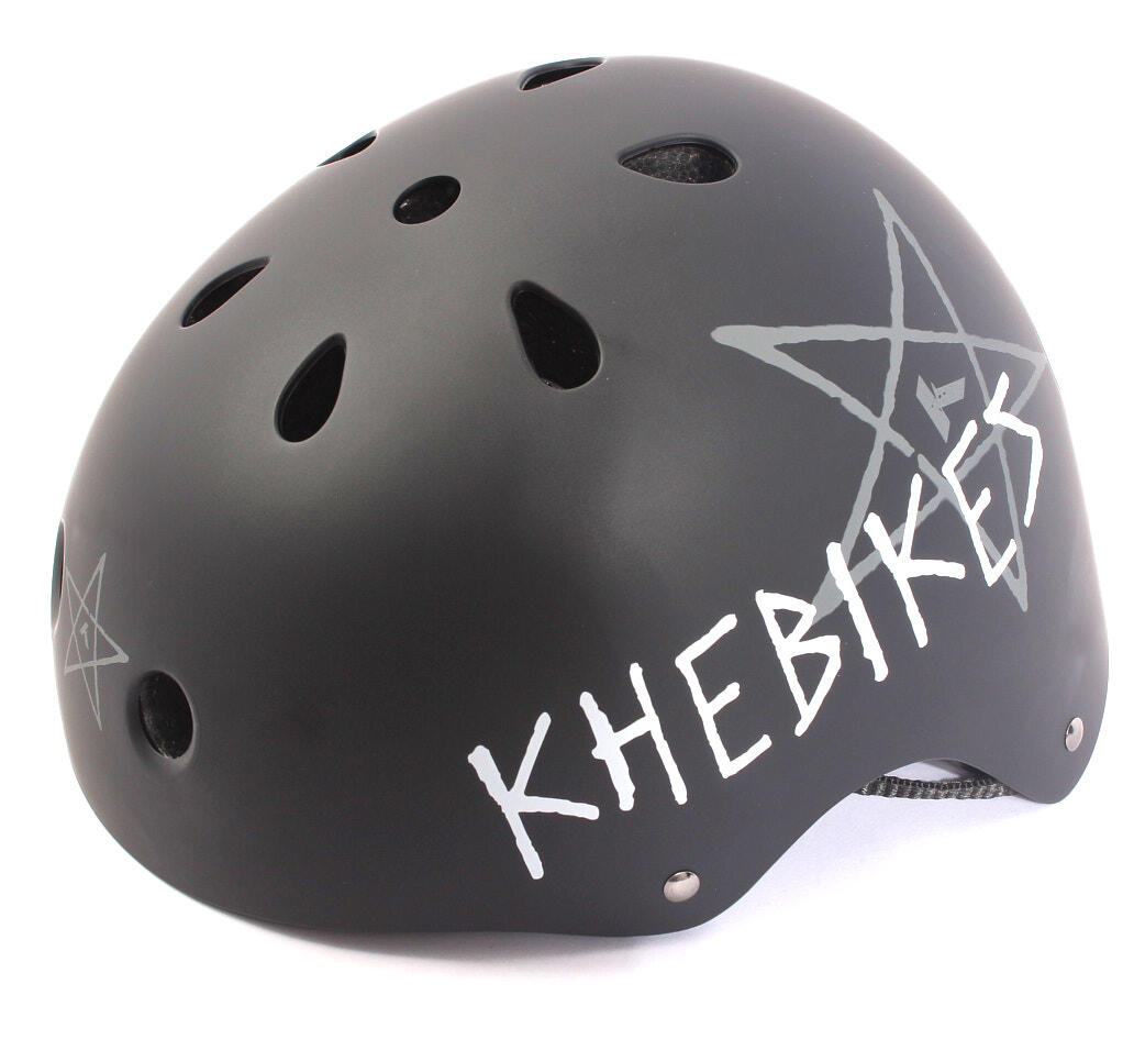 BMX HELM PRO ZWART MAT S KHEBIKES 1/5