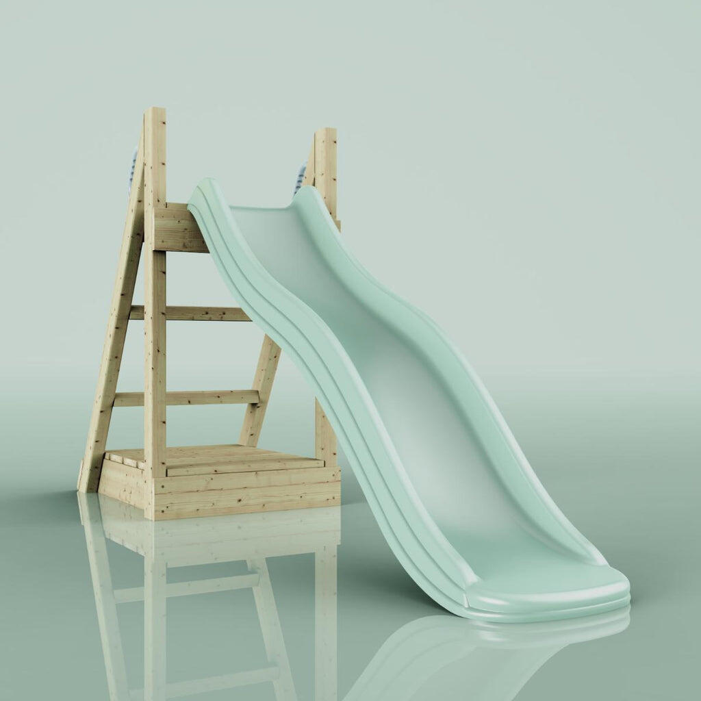 Rutsche Leopard 175 cm in Mintgrün - 60 × 220 × 116 cm 2/5