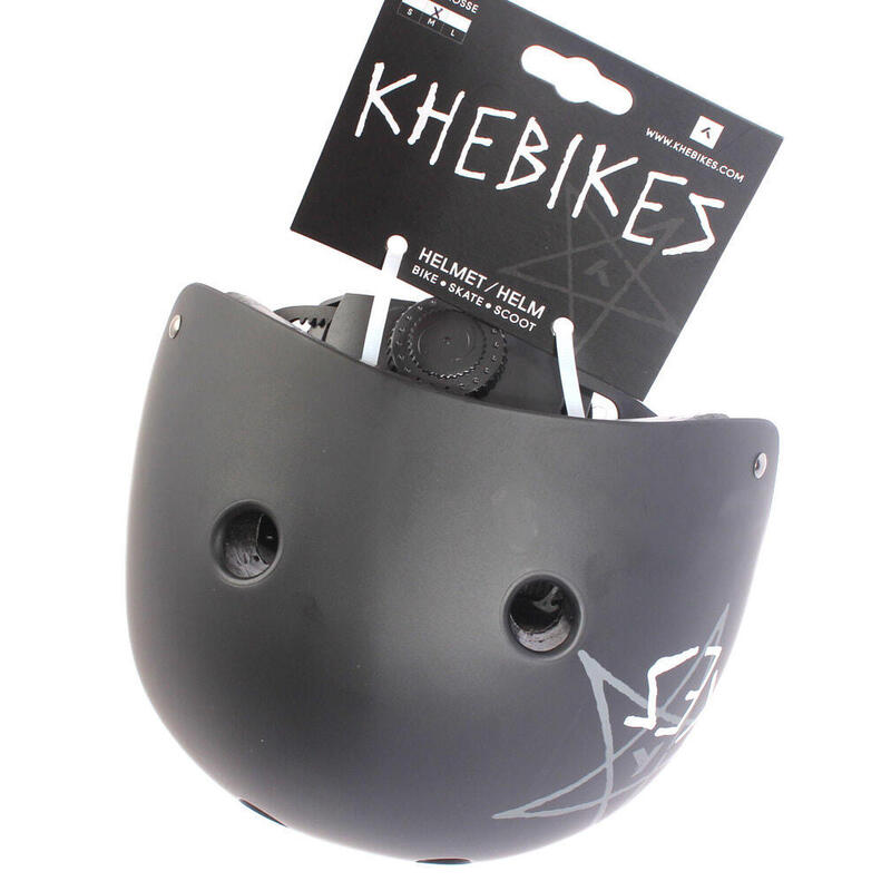 CASCĂ BMX PRO NEGRU MAT S KHEBIKES