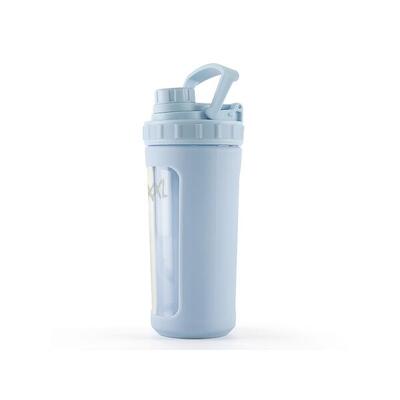 Glass shaker - glazen shakebeker - beige - 800ml