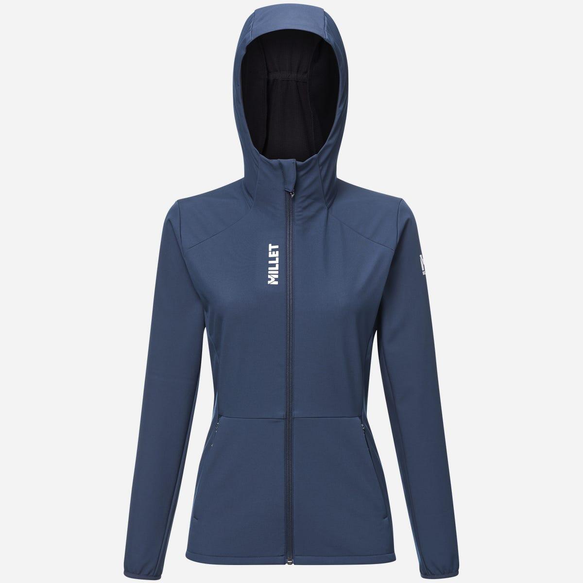 Millet - Veste Softshell Randonnée Femme Seneca W - Polaire - Bleu - Decathlon