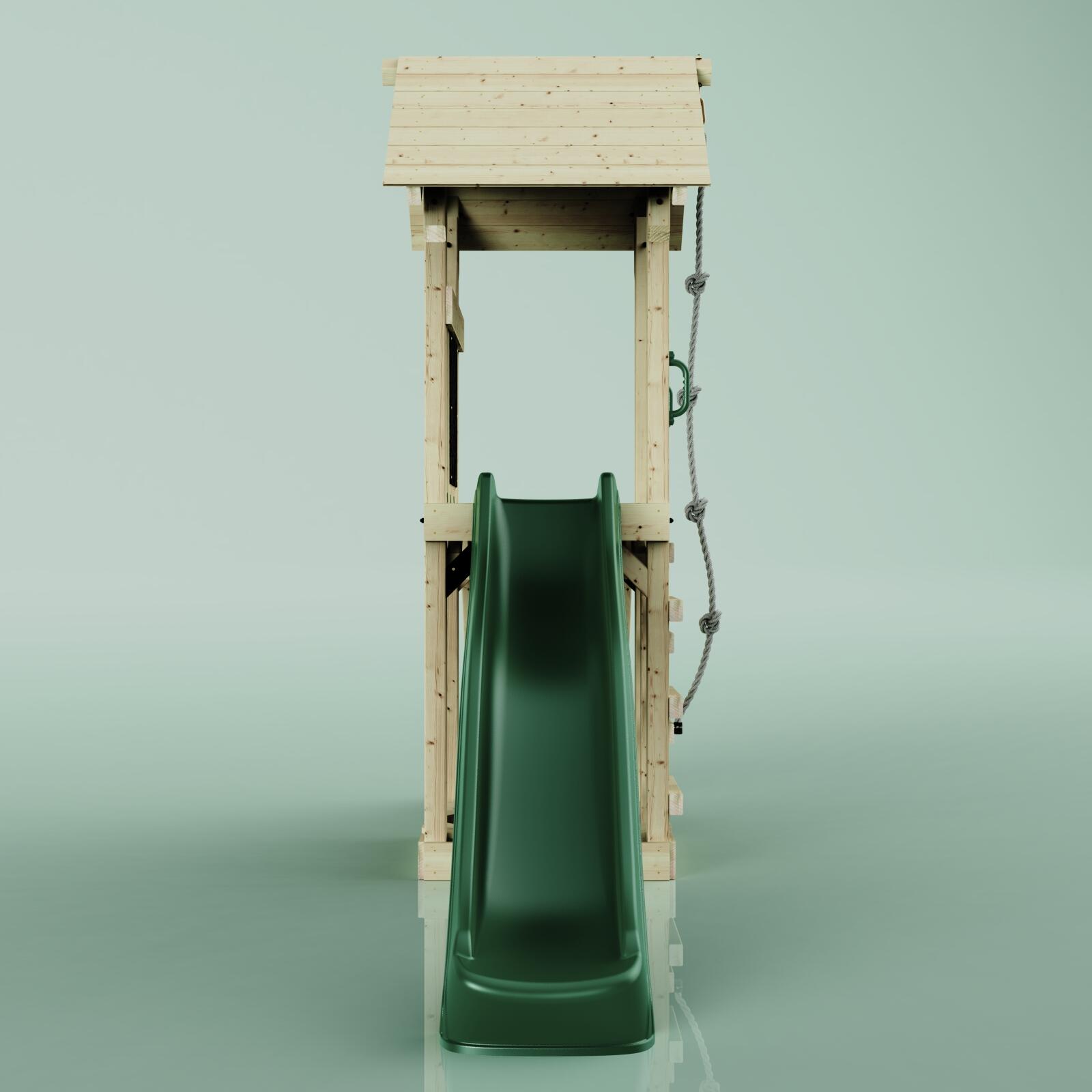 Spielturm Lillehammer in Dunkelgrün - 357 × 112 × 273 cm 2/6