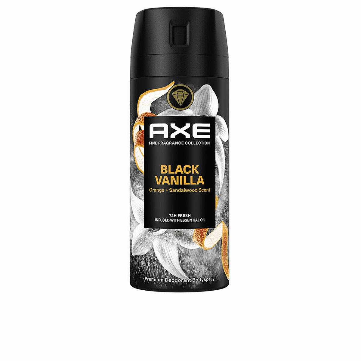 Axe Desodorizante Em Spray Black Vanilla 150 Ml da Decathlon