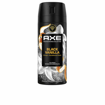 Deospray AXE AXE BLACK VANILLA 150 ml