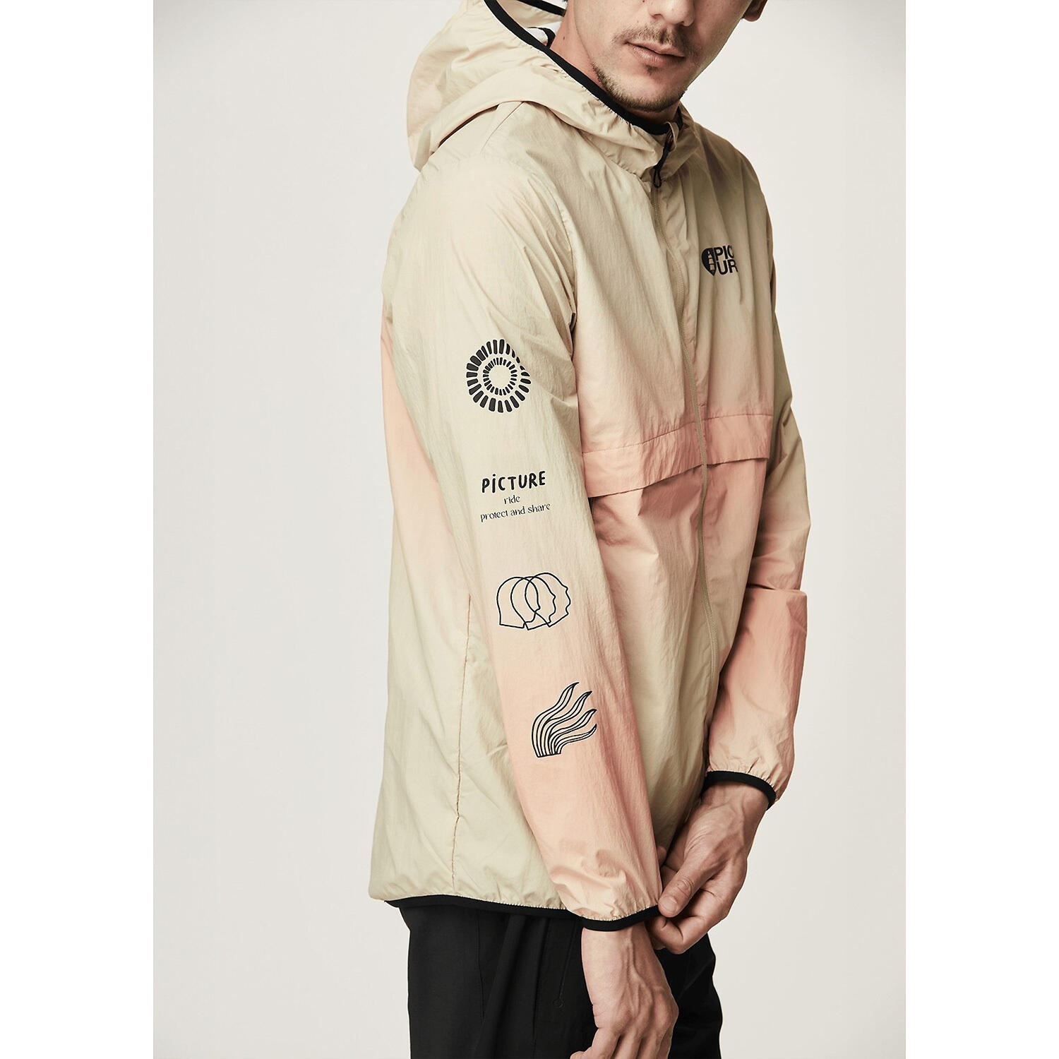 Herren Jacke M KEELH PRINTED JACKET 4/7