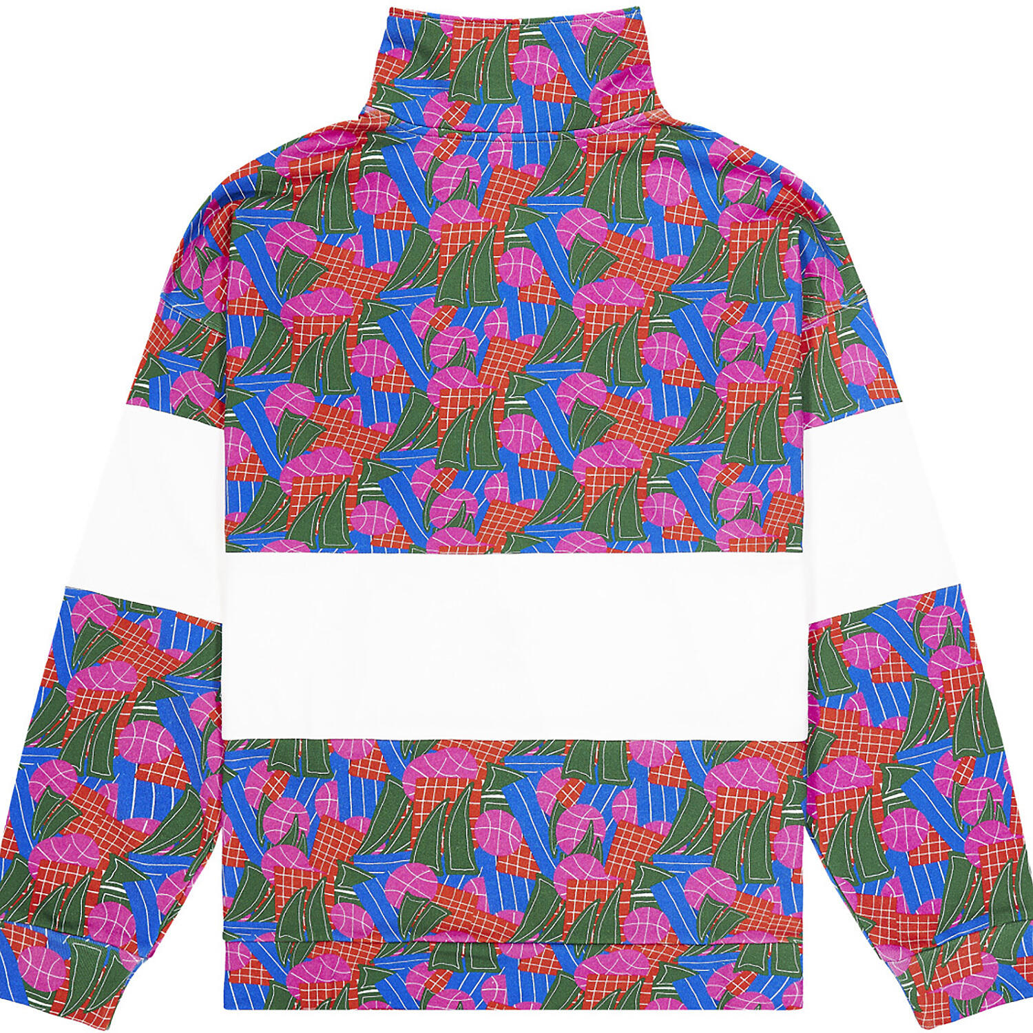 Damen Pullover W FIR RUGBY 1/4 ZIP SWEATER 2/5