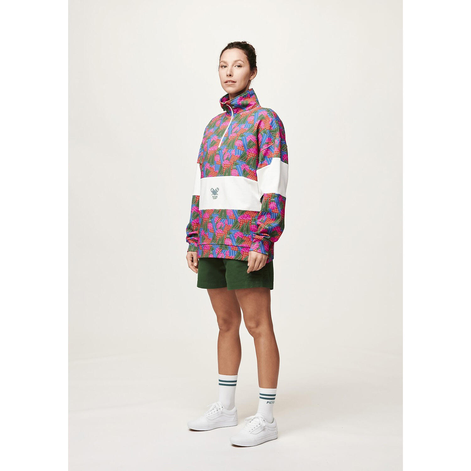 Damen Pullover W FIR RUGBY 1/4 ZIP SWEATER 5/5