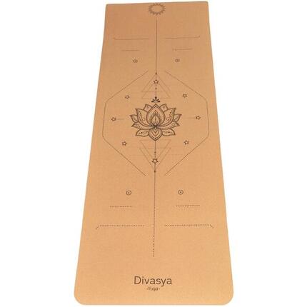 Tapis de yoga en liège | antidérapant et léger | disponible en 4 modèles
