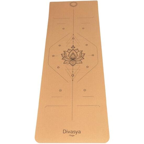 Tapis de yoga en liège | antidérapant et léger | disponible en 4 modèles