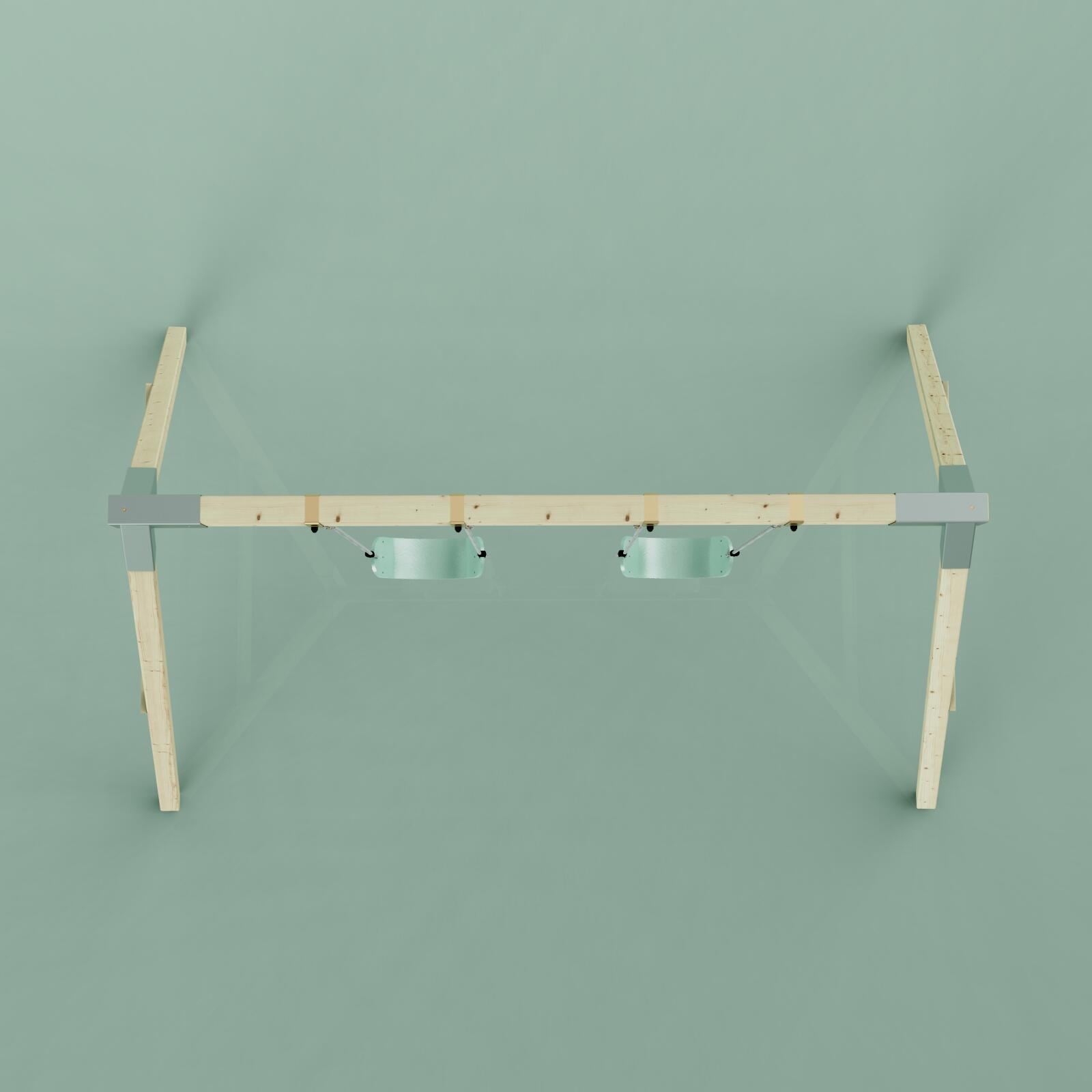 Schaukel Nachtfalter in Mintgrün - 182 × 286 × 212 cm 6/6