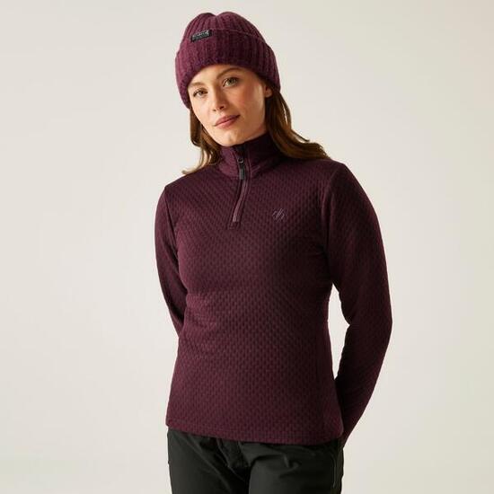 Damska elastyczna warstwa środkowa Blindside Quarter Zip z zamkiem