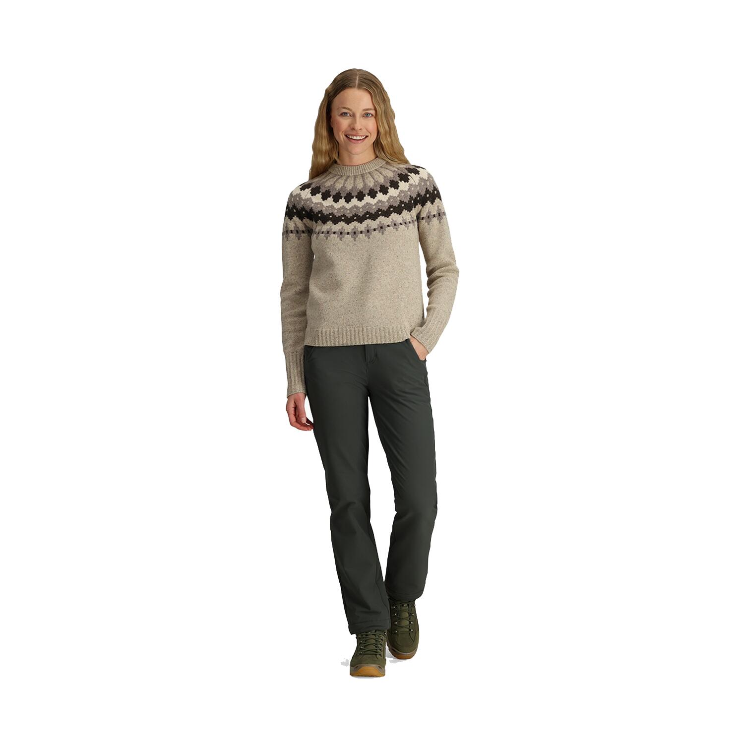 Rockcraft Wool Trui Dames Sweater Sandstone Snowcreek Pt 4/5