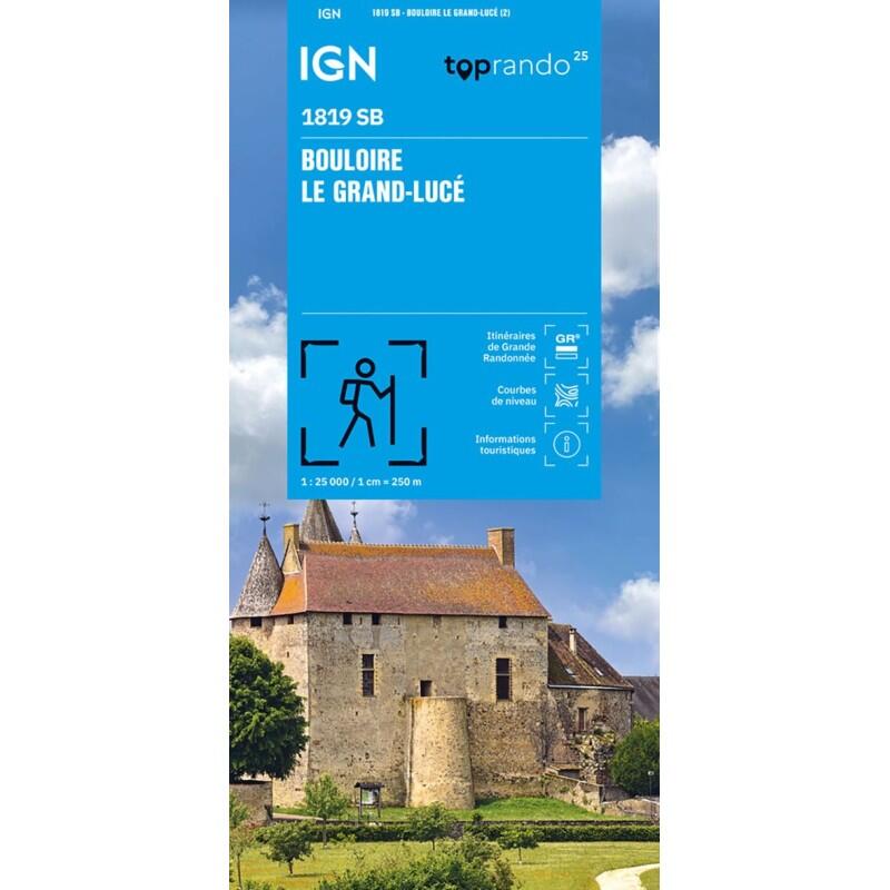 Ign - 1819sb Bouloire Le Grand-luce - Carte - Taille Unique - Decathlon