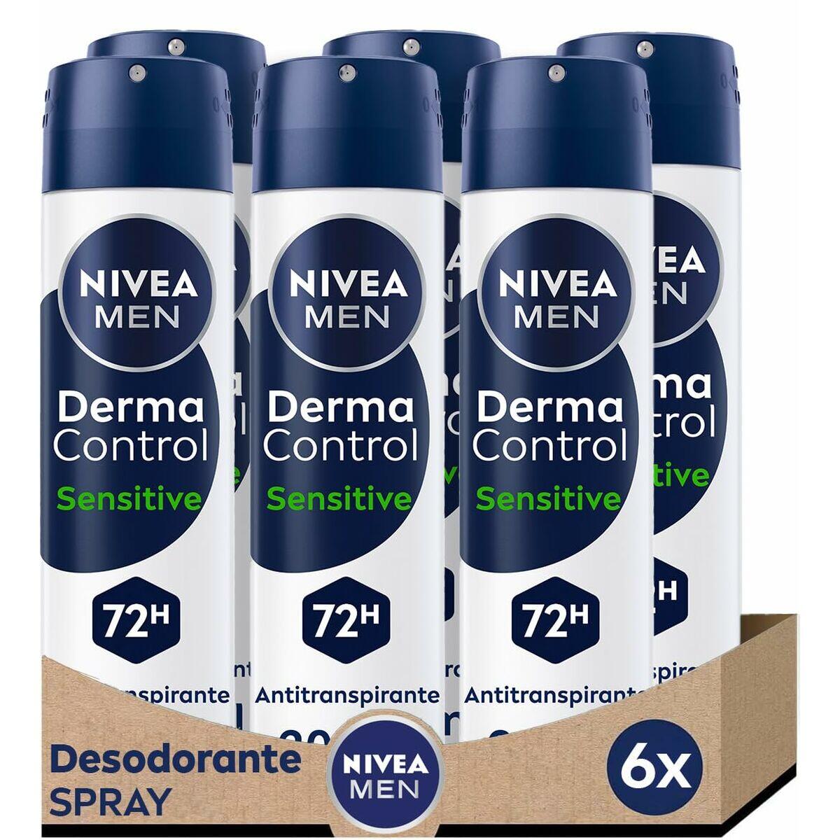 Desodorante en Spray NIVEA DERMA CONTROL SENSITIVE 200 ml 2/4