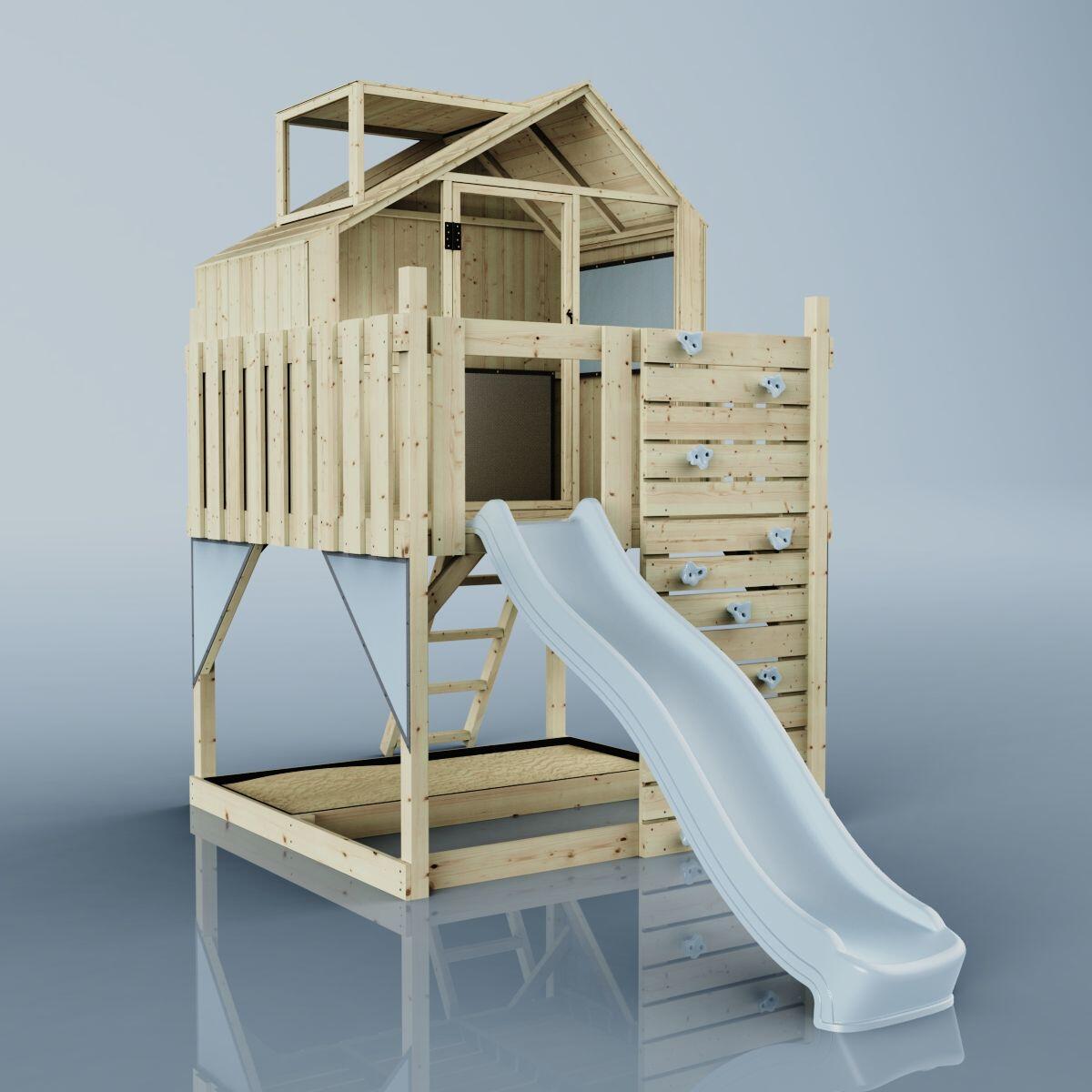Stelzenhaus Meteorit in Eisblau - 414 × 190 × 291 cm 6/6