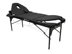 WELLCORE brancard pliable en aluminium 185 x 65 cm avec dossier double