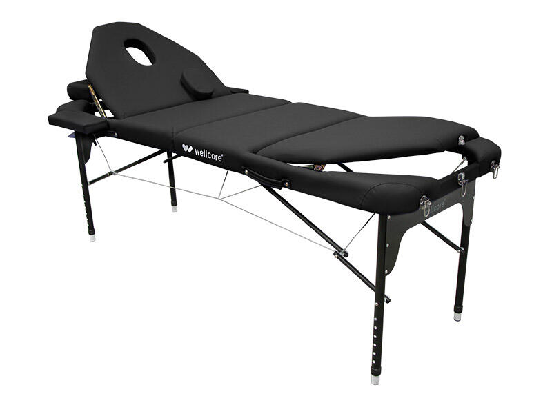 WELLCORE Lettino pieghevole in alluminio WELLCORE 185 x 65 cm con doppio