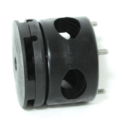 Collier de fixation pour porte pare-battage inox -