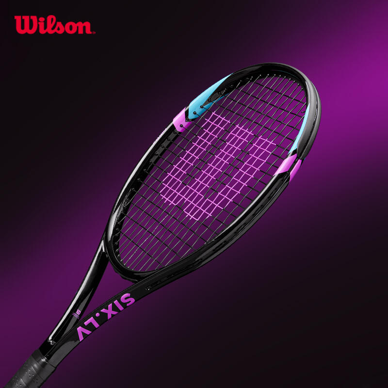 WILSON Six LV Tennis Racket (Pre-strung)