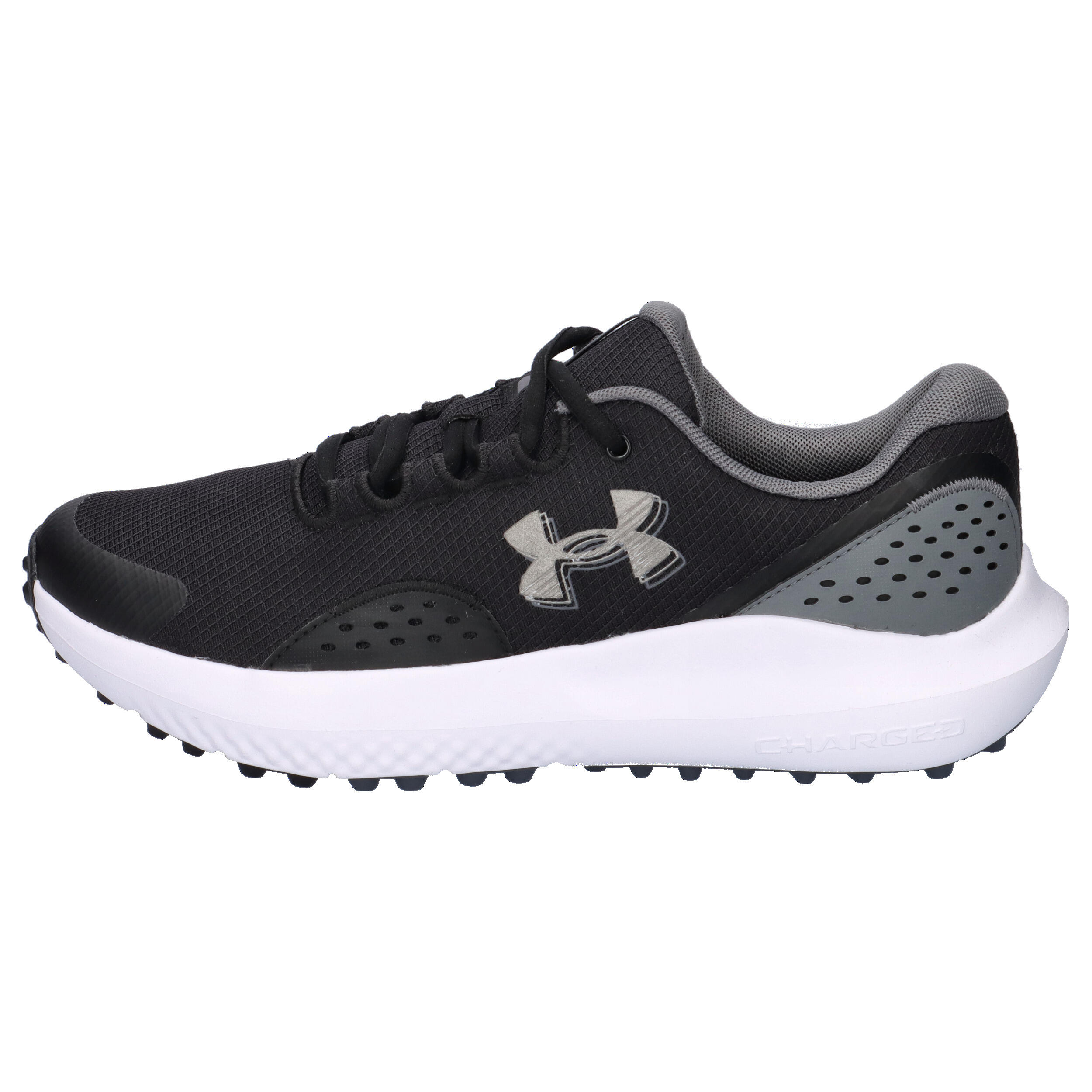 Herren Under Armour Surge Golfschuhe Schwarz Schwarz 9/14