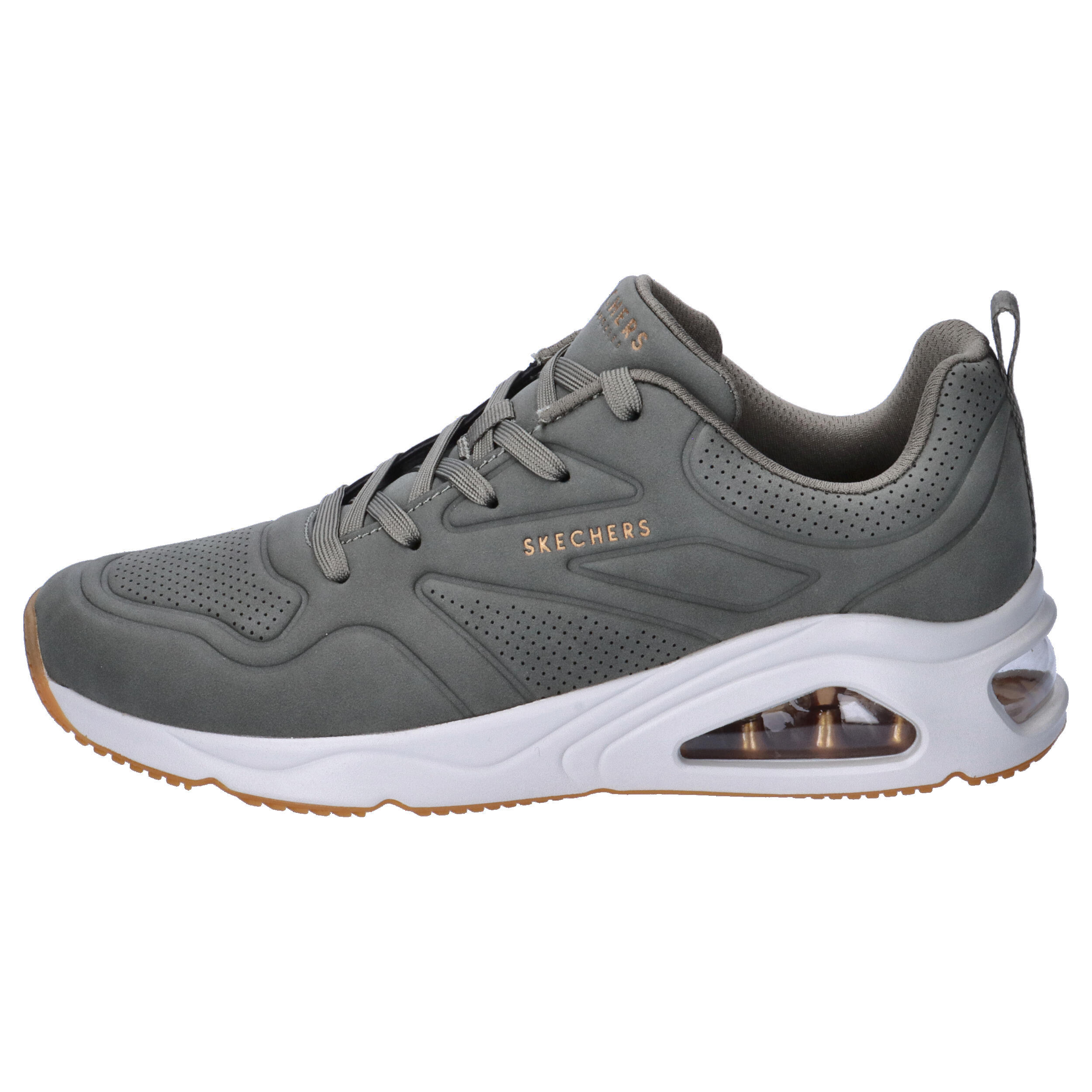 Baskets Skechers Modèle Tres-air Uno - Ah - Couleur Vert 10/15
