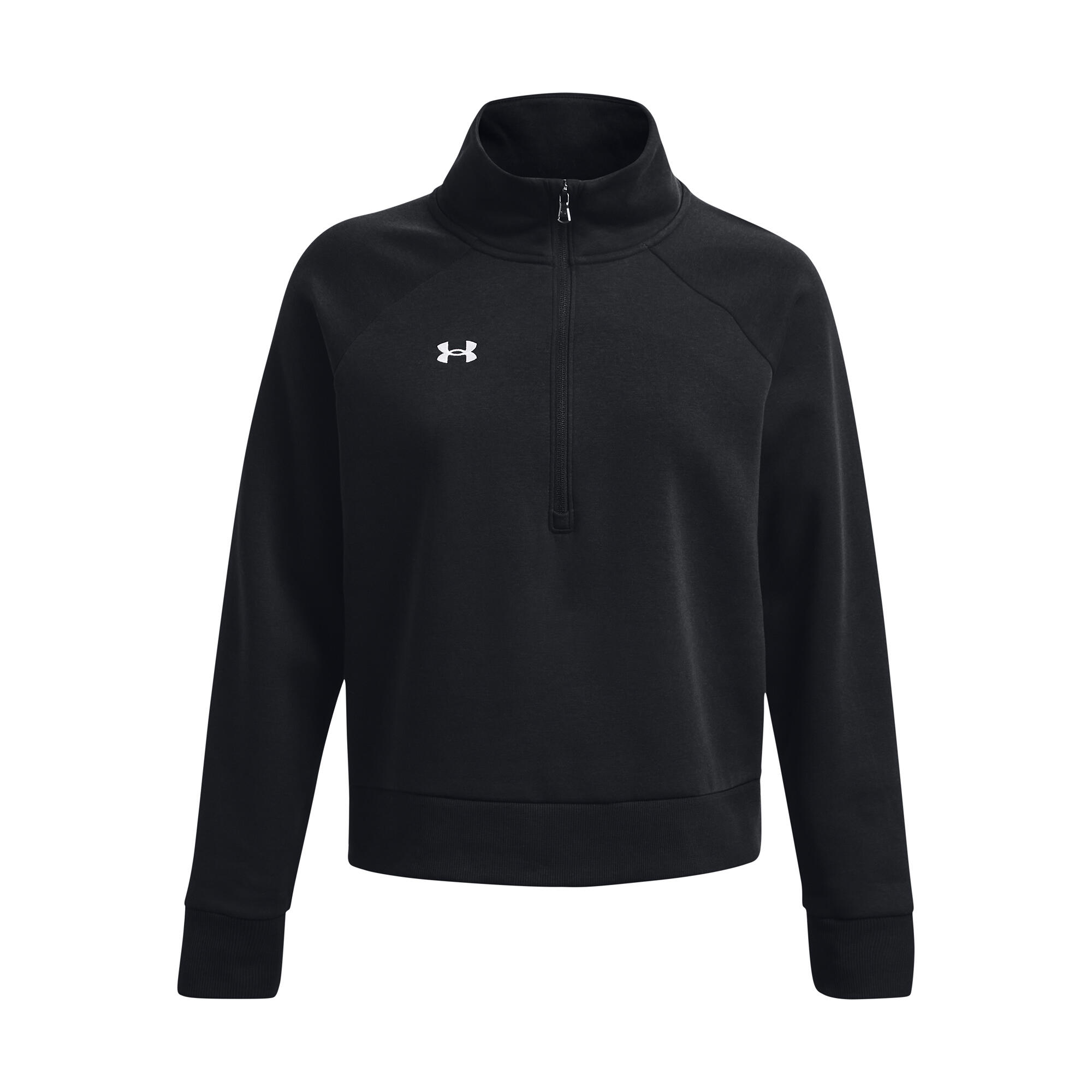 Hanorac din fleece cu fermoar 1/2 pentru femei Under Armour Rival