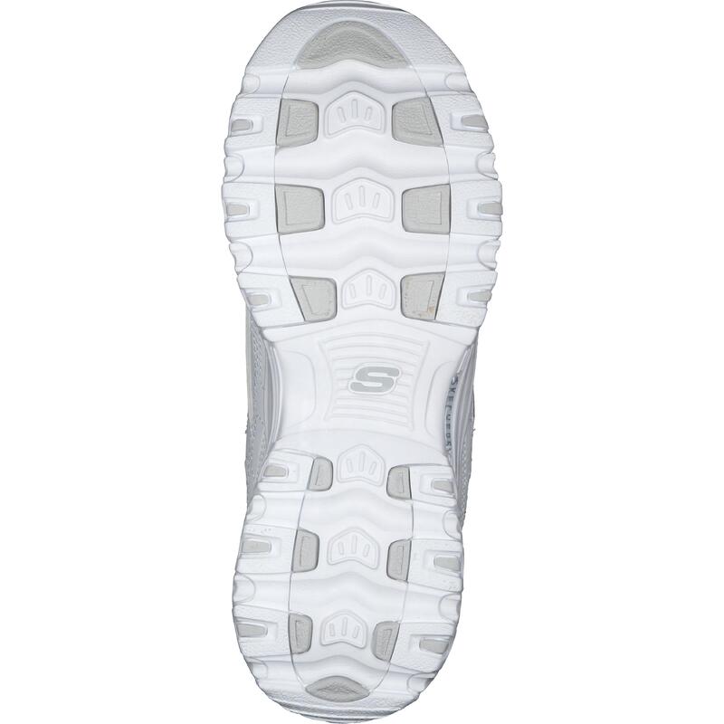 Pantofi sport femei Skechers DLites Fresh Start, Alb