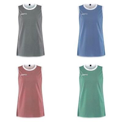 Craft progress dames grijs mouwloos sporttop