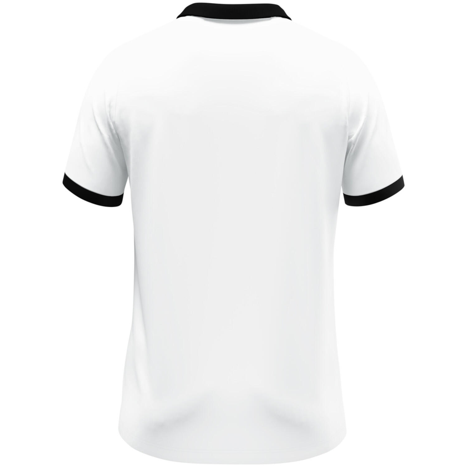 Jako Glory Herenshirt Korte Mouw - Wit / Zwart. 2/5