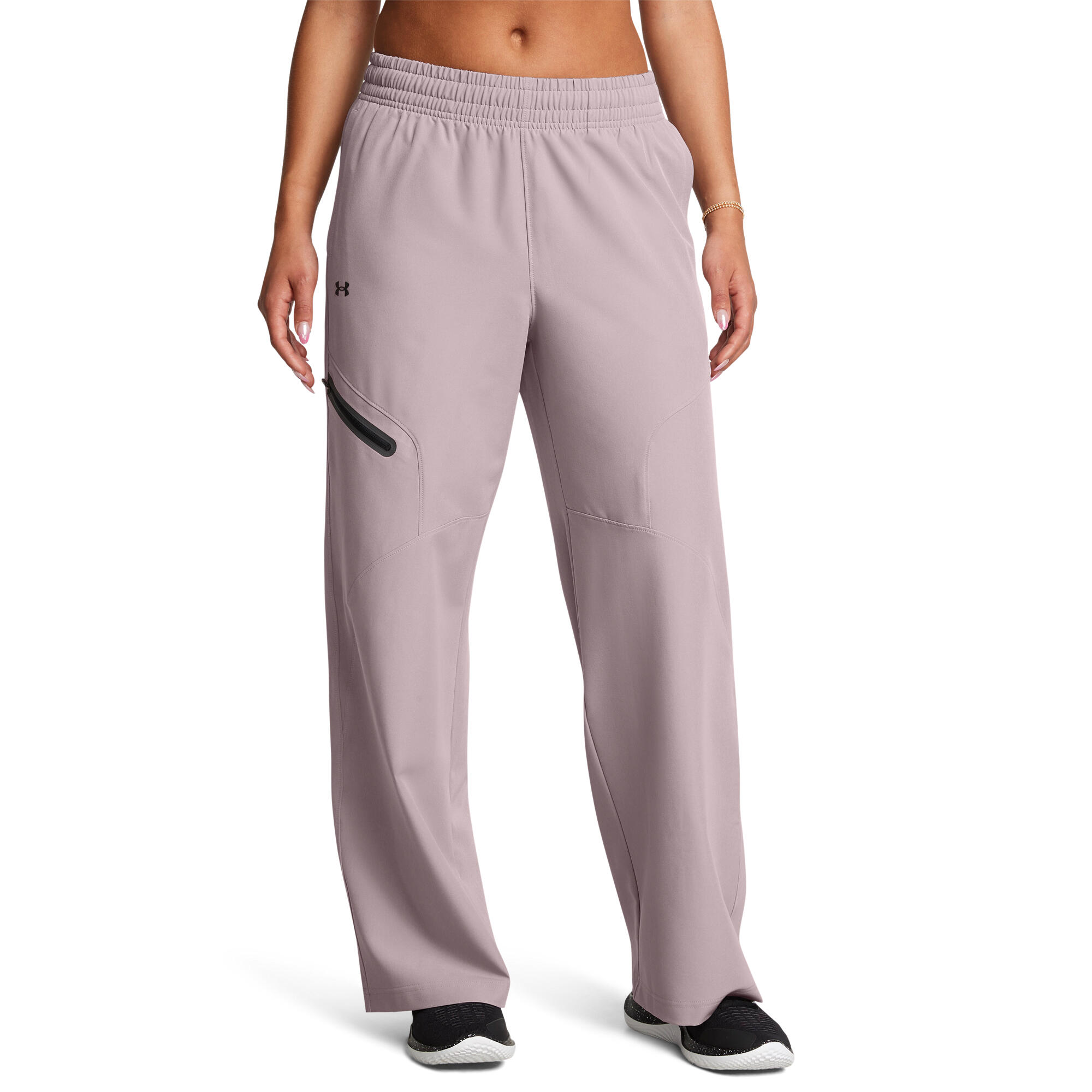 Damskie szerokie spodnie Under Armour Unstoppable 3/6