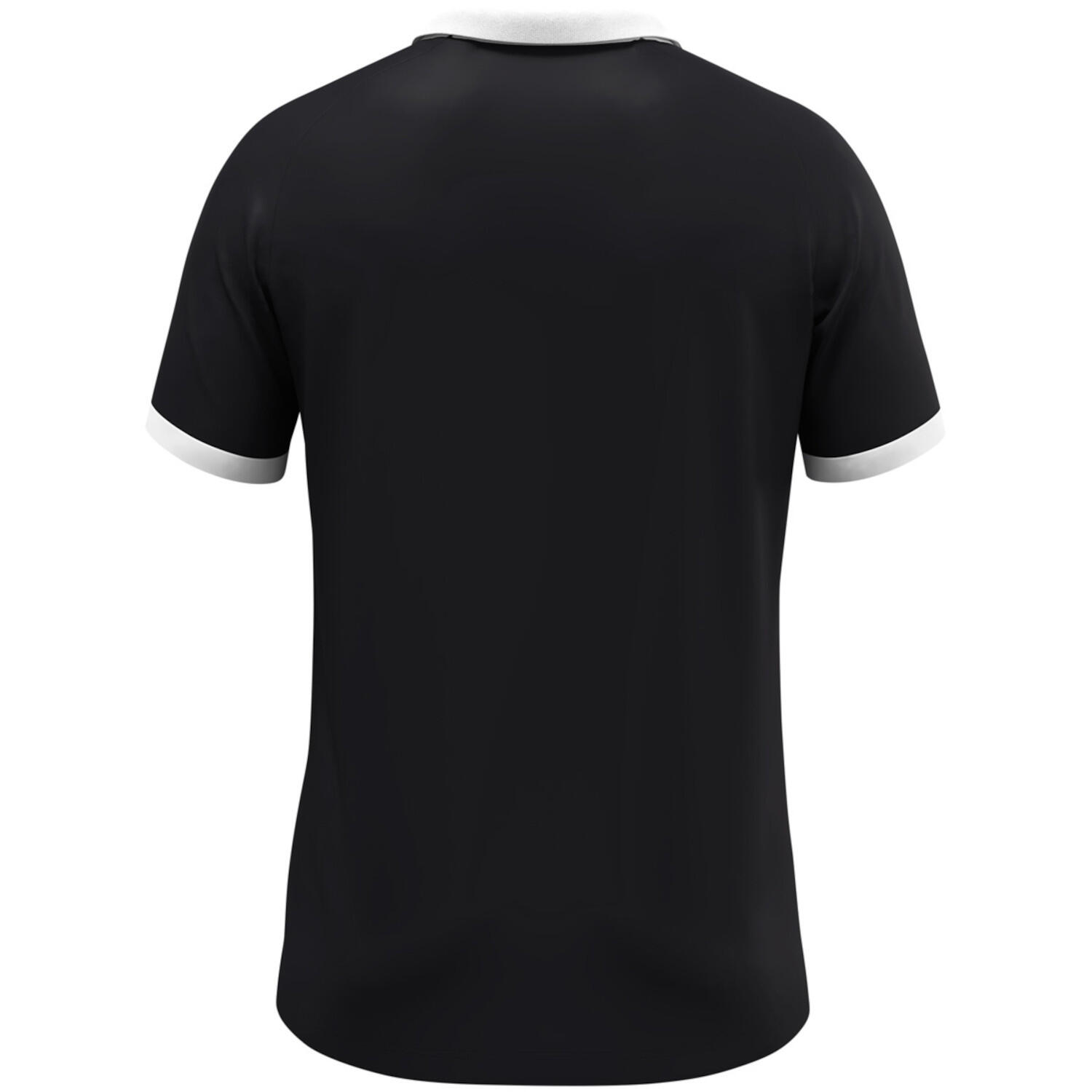 Jako Glory Maillot Manches Courtes Hommes - Noir / Blanc 2/5