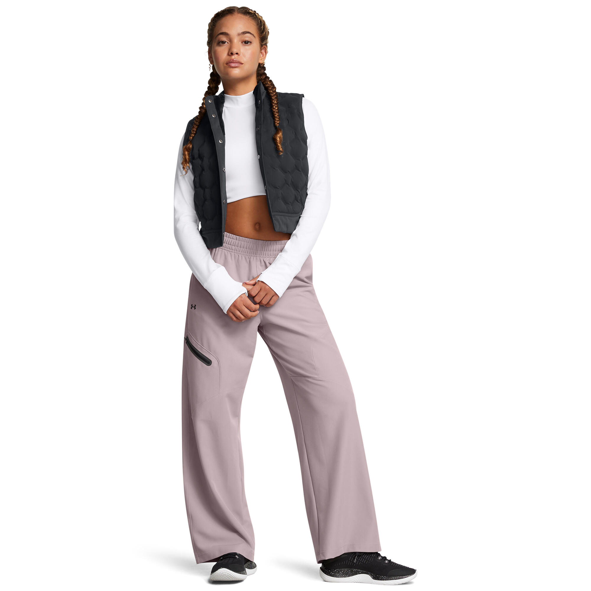 Damskie szerokie spodnie Under Armour Unstoppable 5/6