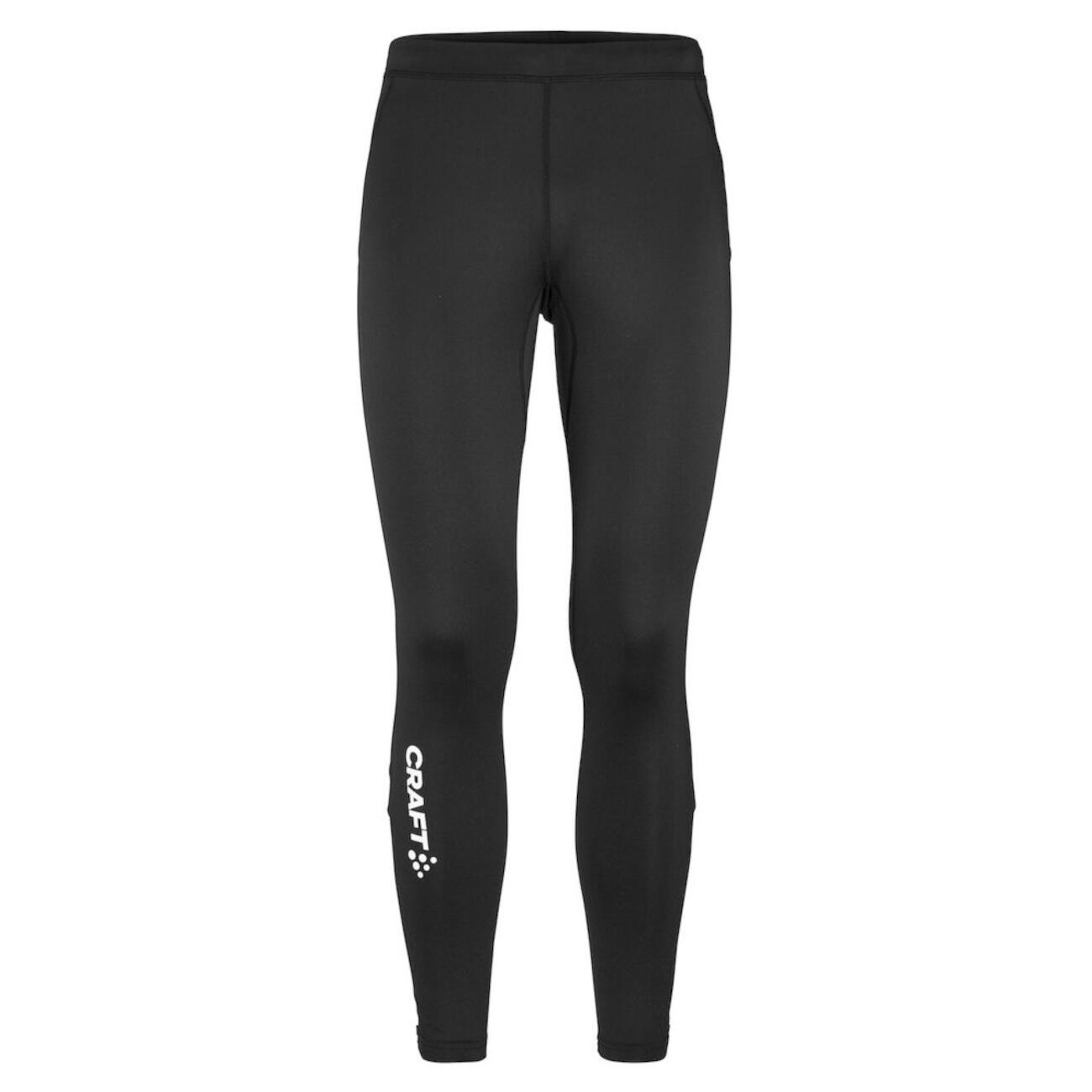 Craft - Legging Zippé Craft Rush 2.0 - Collant - Noir - Decathlon