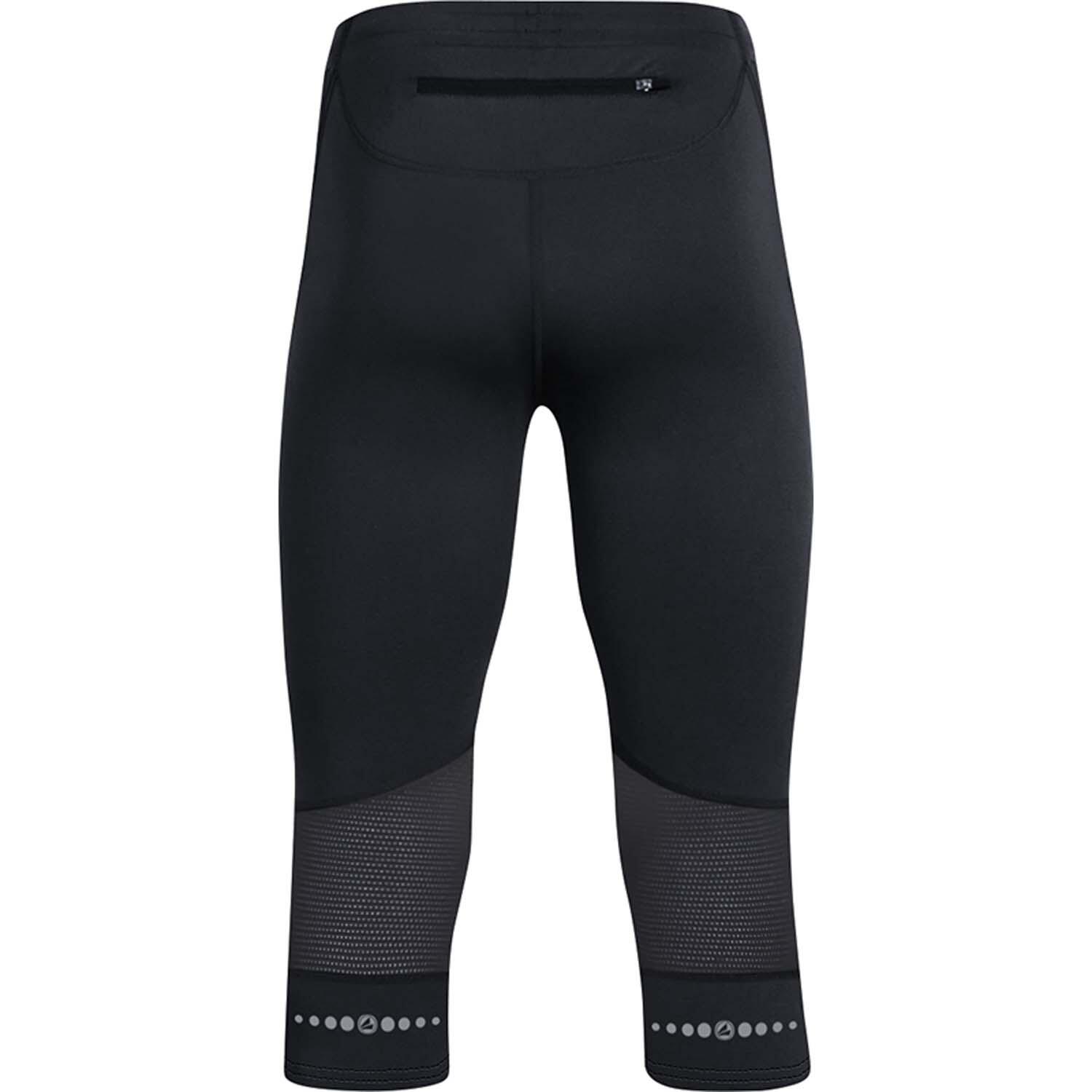 Sportbroek - Hardlopen - Dames - Jako Run 2.0 - Capri, Zwart 2/3