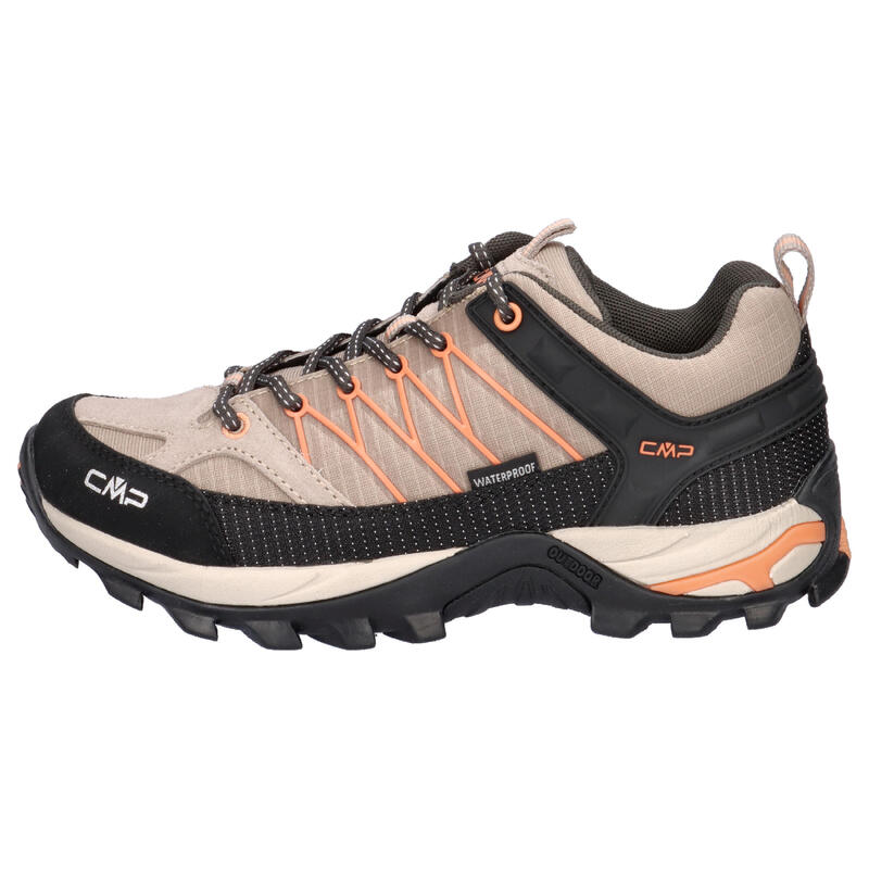 Pantofi trekking pentru femei cu talpă joasă și membrană impermeabilă Rigel