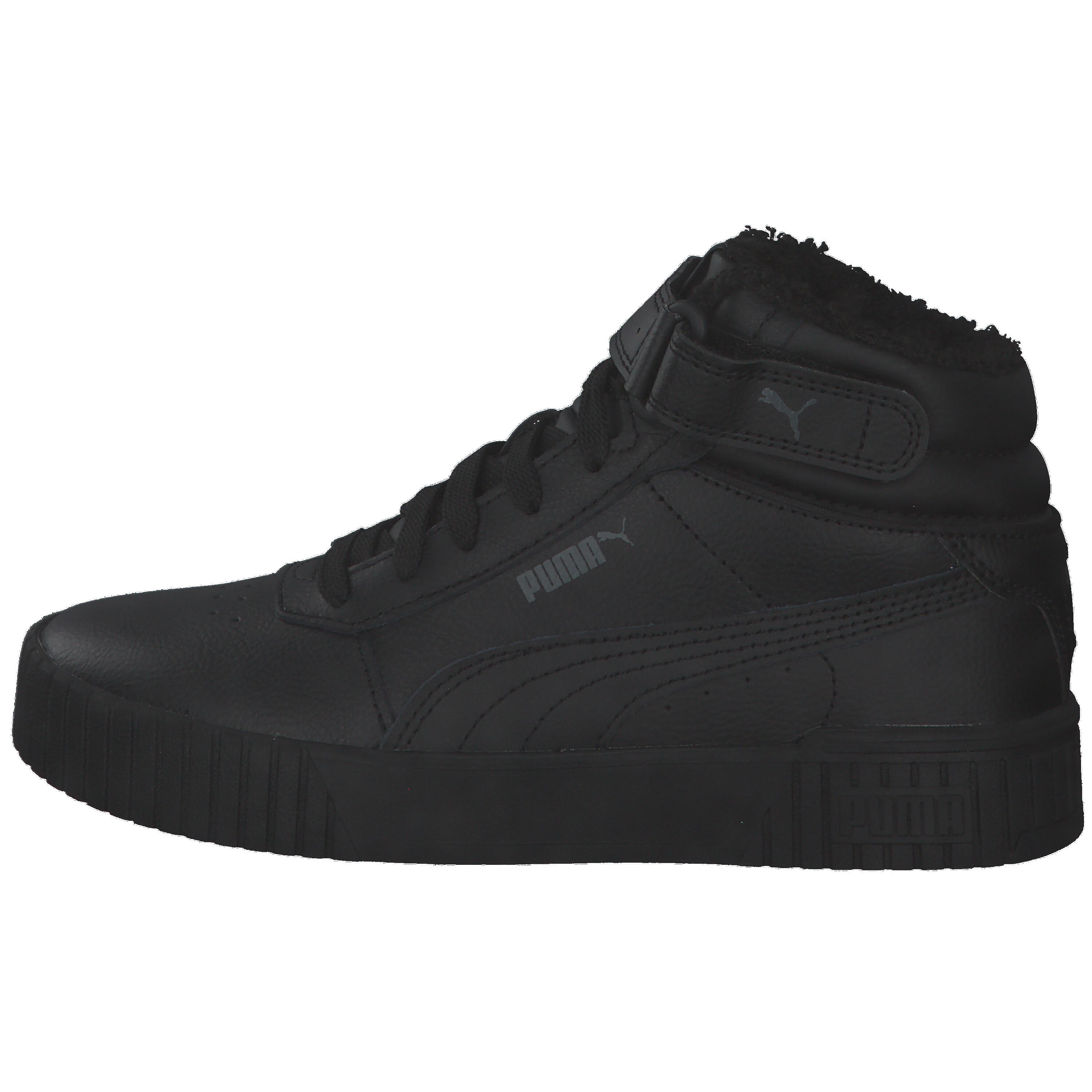 Zapatillas Niños Carina 2.0 Mid Winter PUMA Black Dark Shadow Gray 10/10