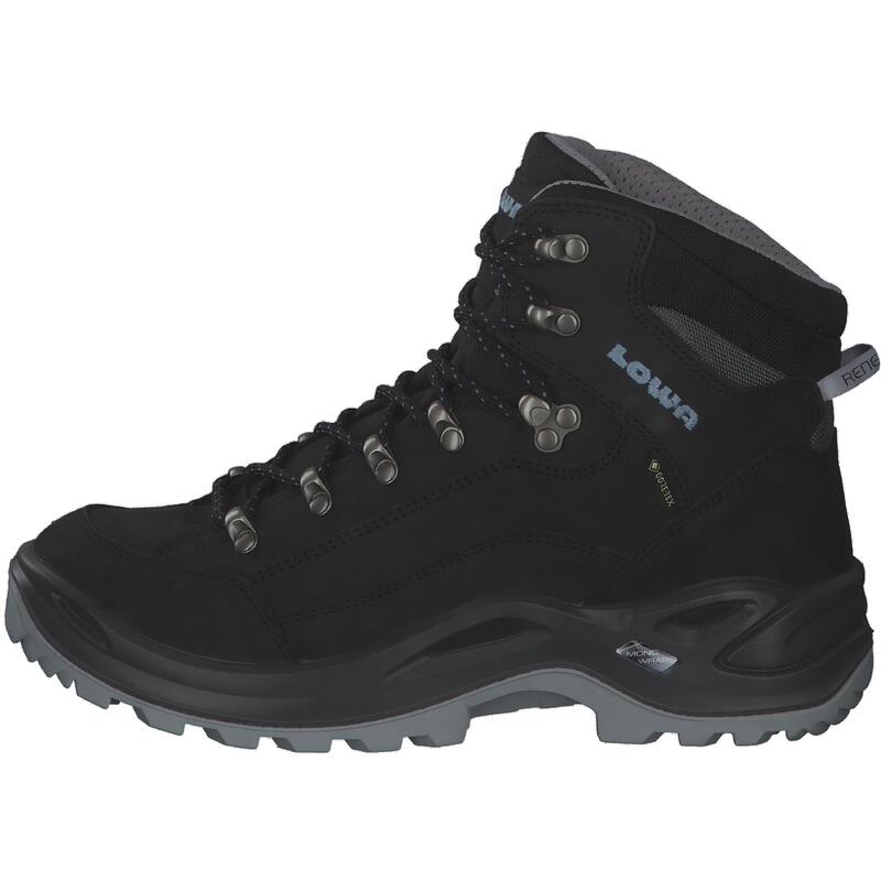 Pantofi peste gleznă drumeţie 3209459972 pentru întregul an negri damă