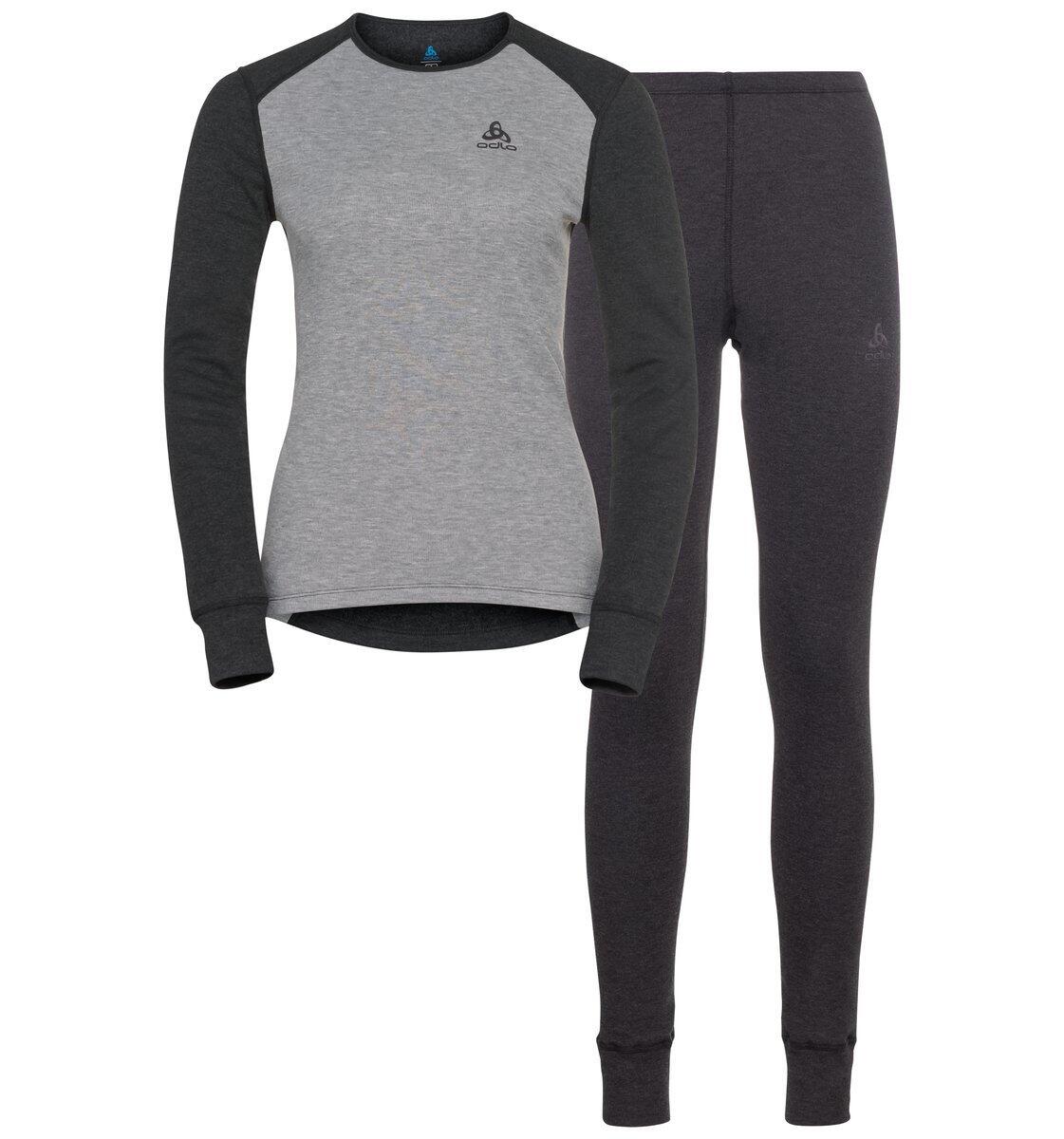 ODLO Odlo Damen Active Warm Eco Layer Set grey melange
