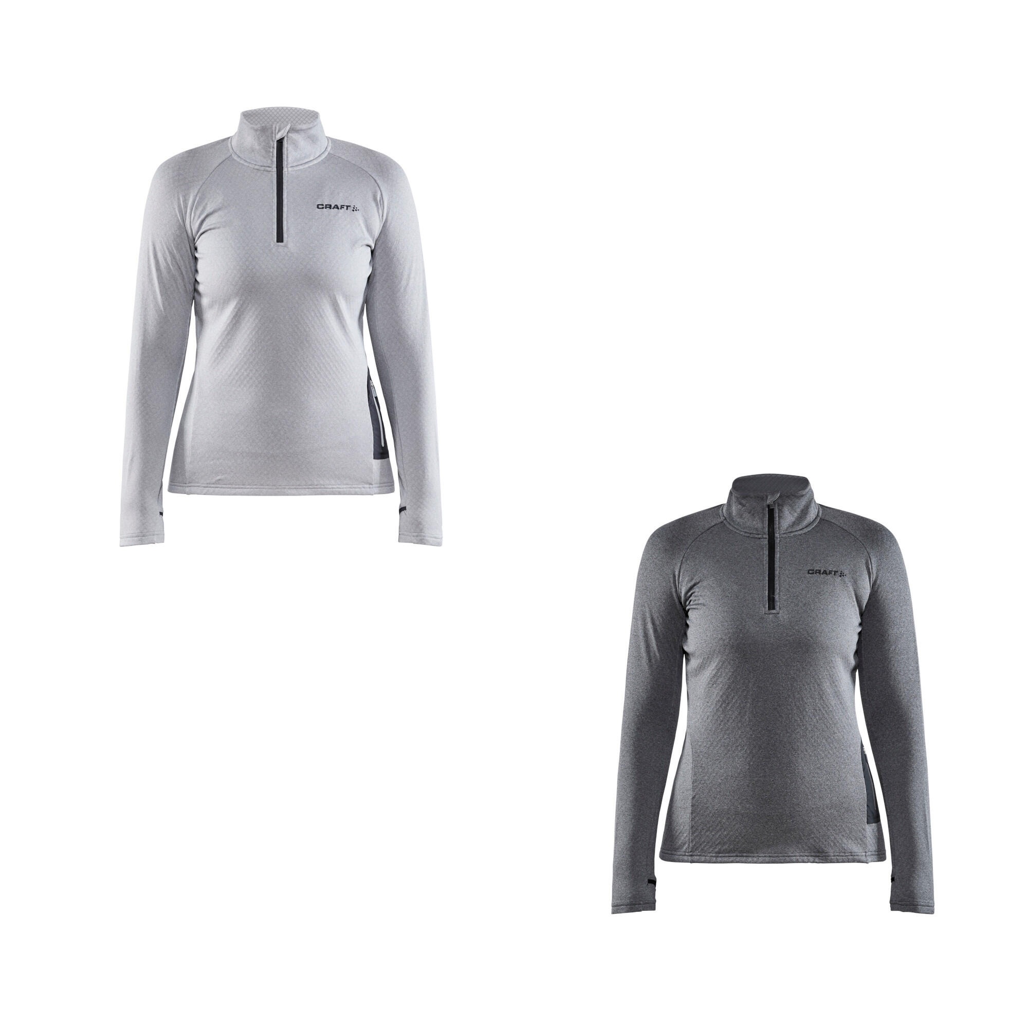 Craft Damen Langarmshirt CORE Trim Thermal HZ Midlayer 1909501 2/2