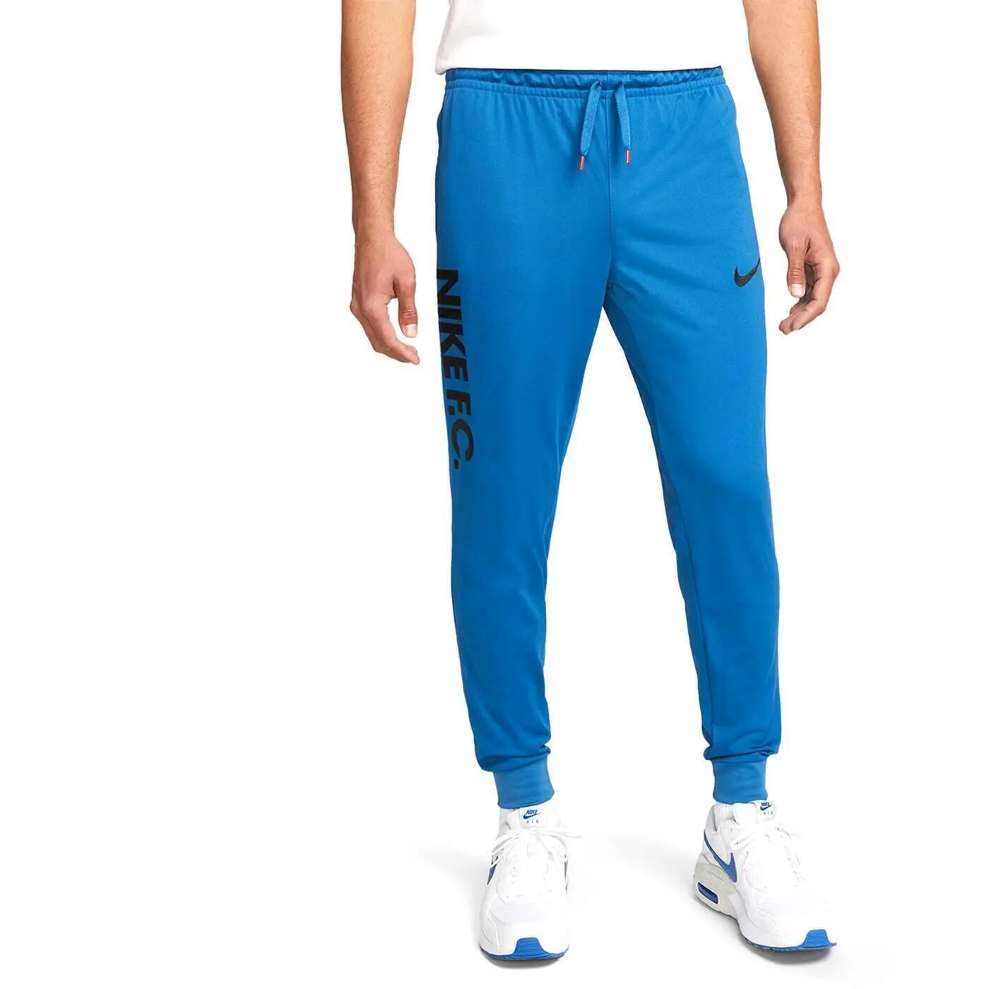 Pantaloni barbati Nike FC Dri-FIT, Albastru