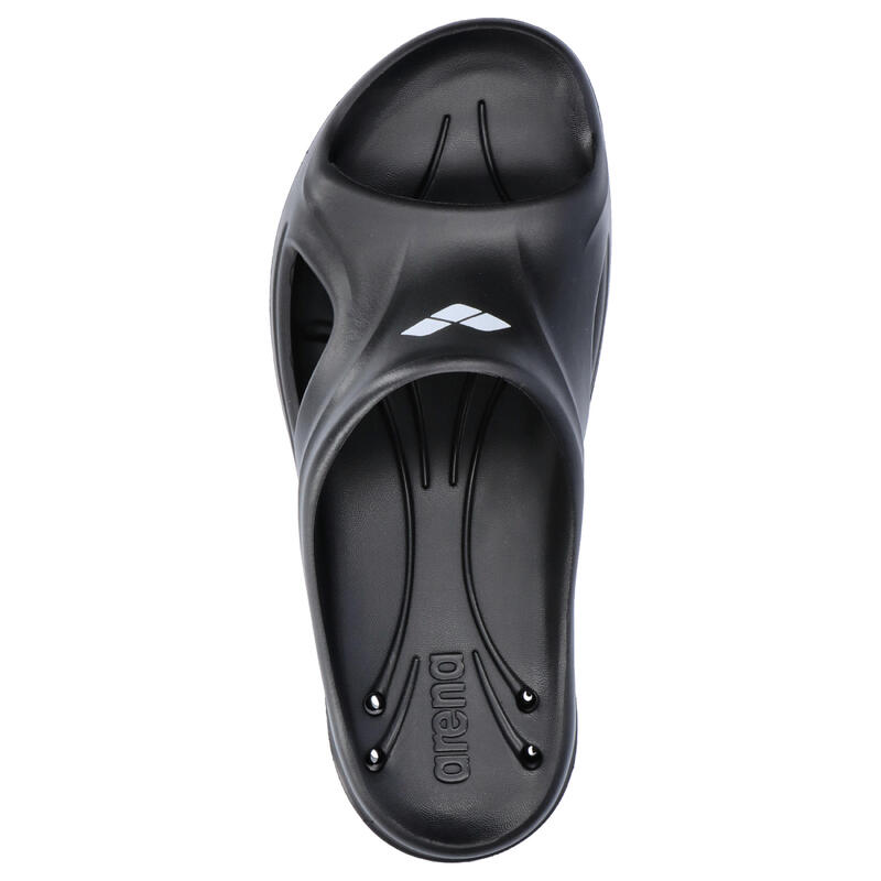 Arena Badslippers Hydrosoft II Hook Zwart