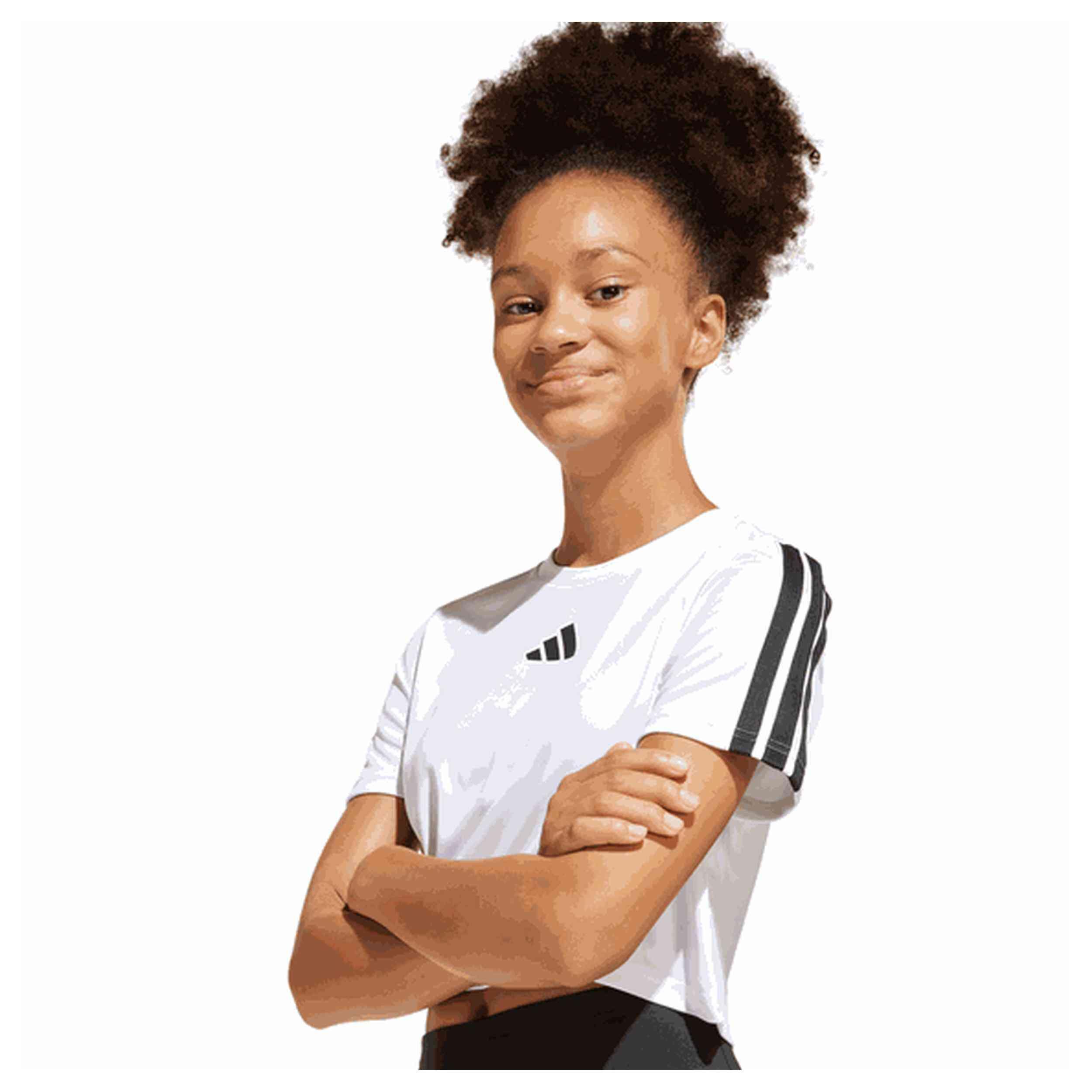 T-shirt Adidas modèle JJ5041 pour unisexe enfants 4/11