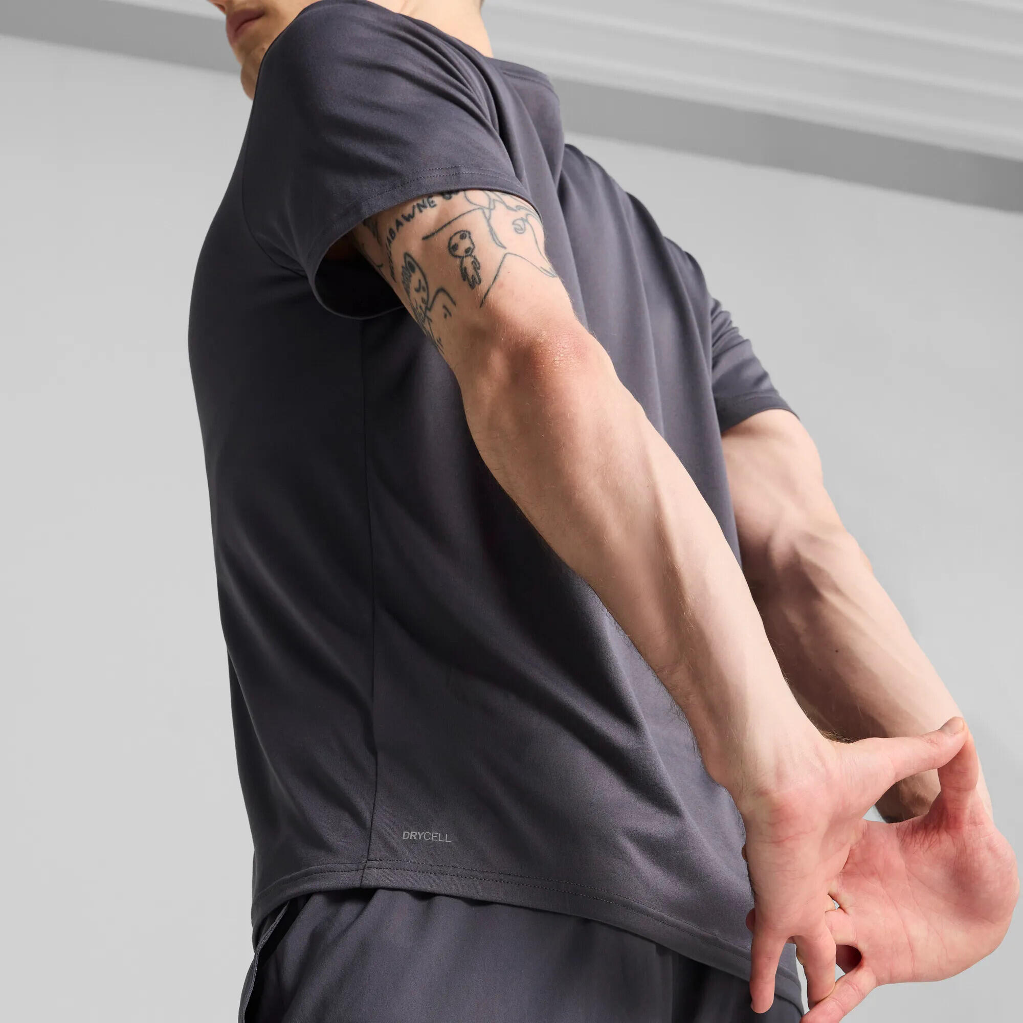 TAD ESSENTIALS effen Cat T-shirt voor heren PUMA 10/13