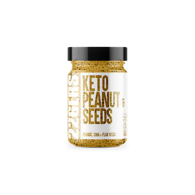 KETO BUTTER PEANUT & SEEDS 300g - Crema Proteica de Cacahuetes y Semillas
