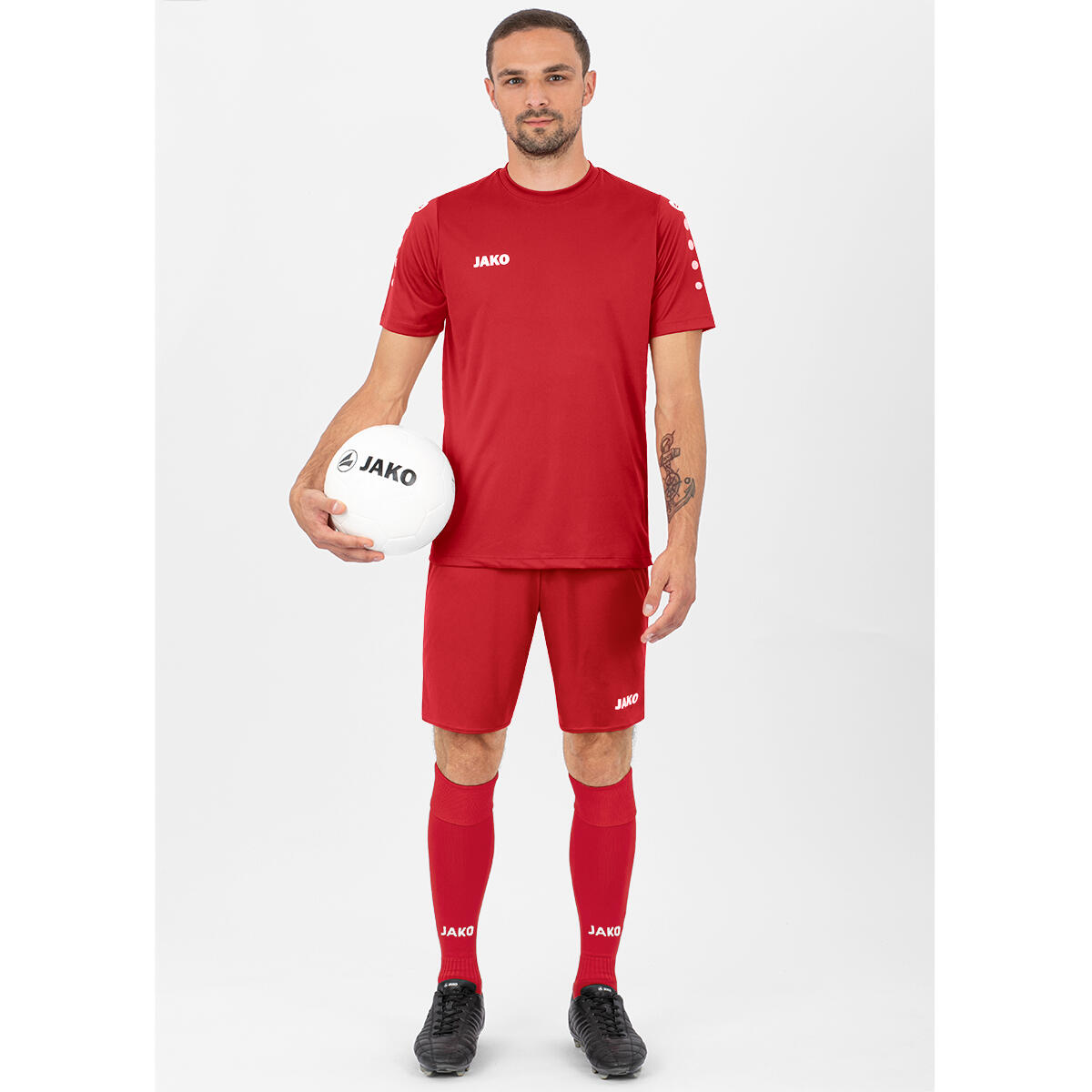Jako Manchester 2.0 Short Heren - Rood 4/7