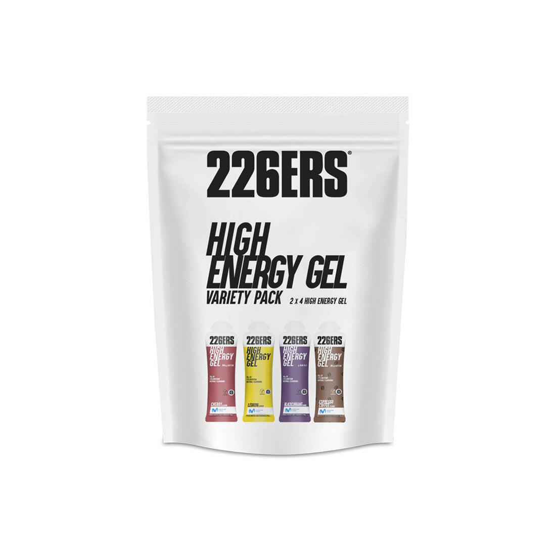 226ERS PACOTE DE 8 SUPLEMENTOS DESPORTIVOS 226ERS HIGH ENERGY - MISTURAR SABORES