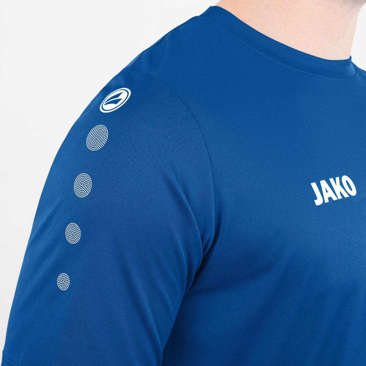 Jako Team T-shirt Korte Mouw Heren - Royal, XL 5/6