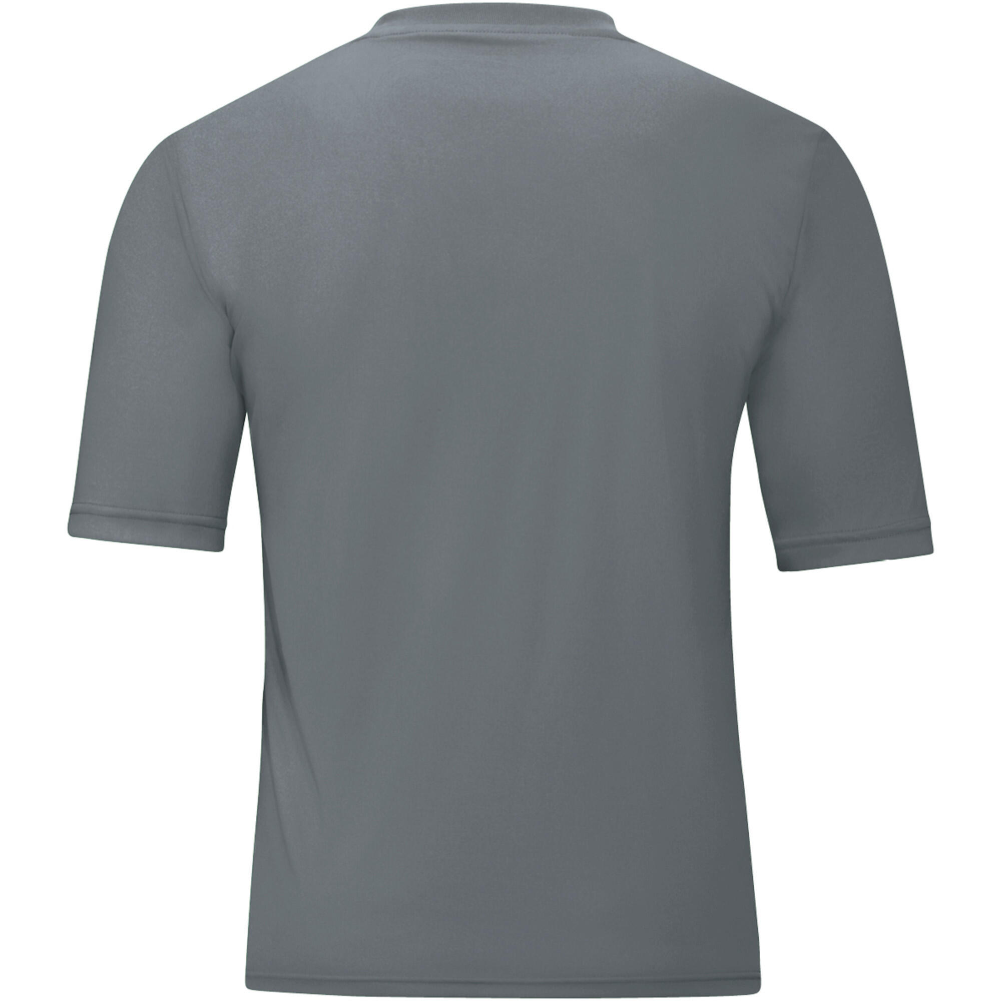 Jako Team Shirt Korte Mouw Heren - Steengrijs 8/13