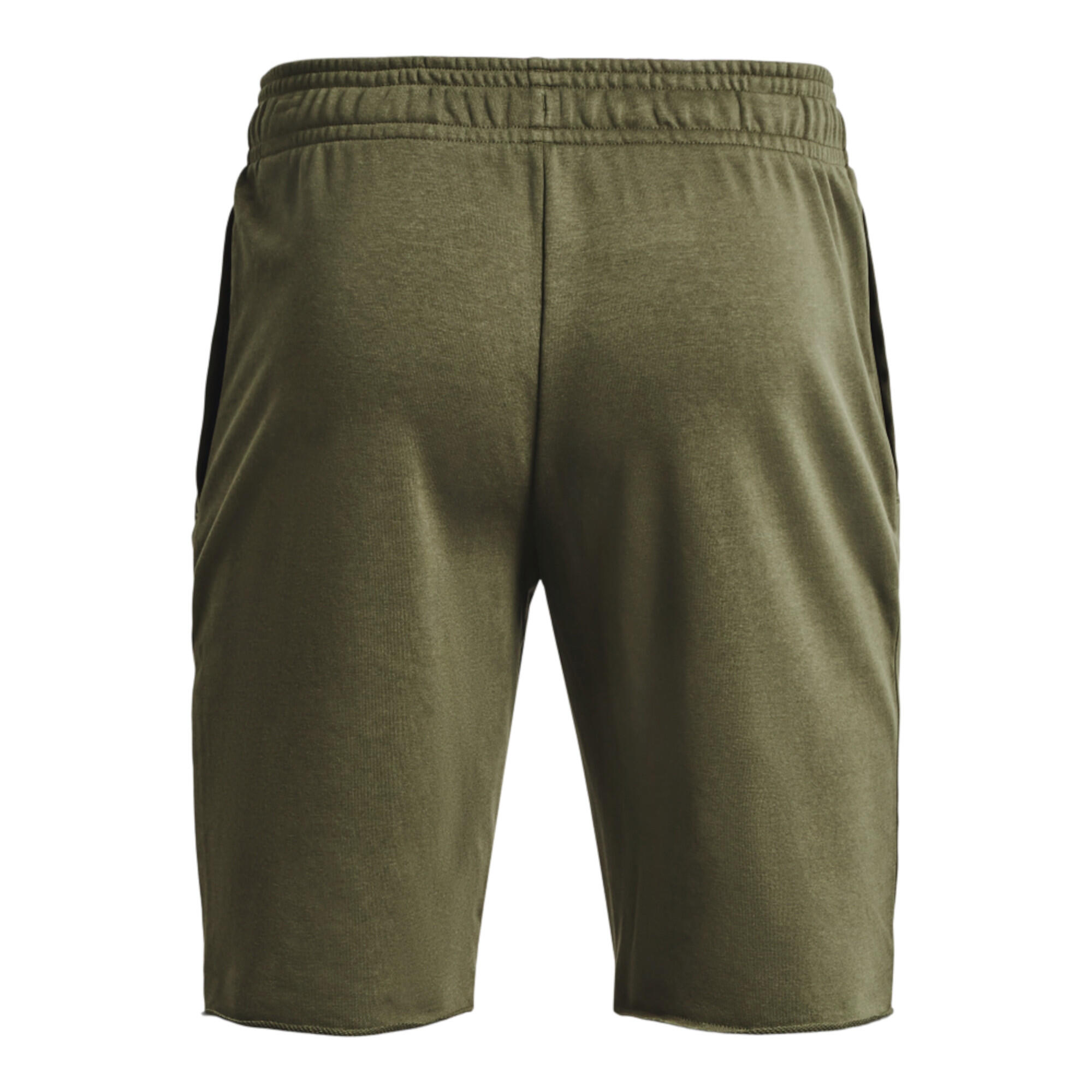 Short Kaki Homme Under Armour Rival Terry 3/3