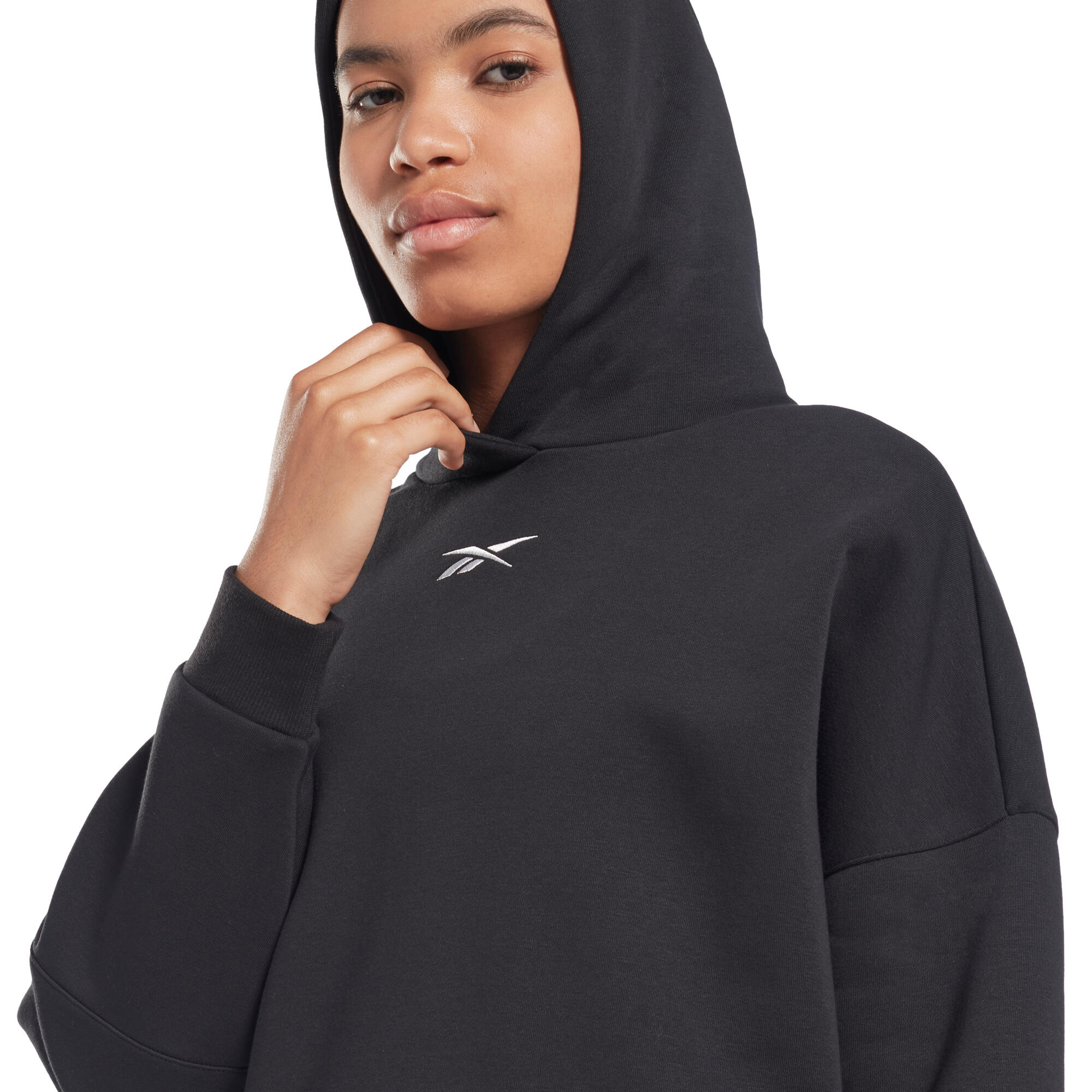 Dames sweatshirt met capuchon Reebok Studio Recycled (Oversize) 5/7